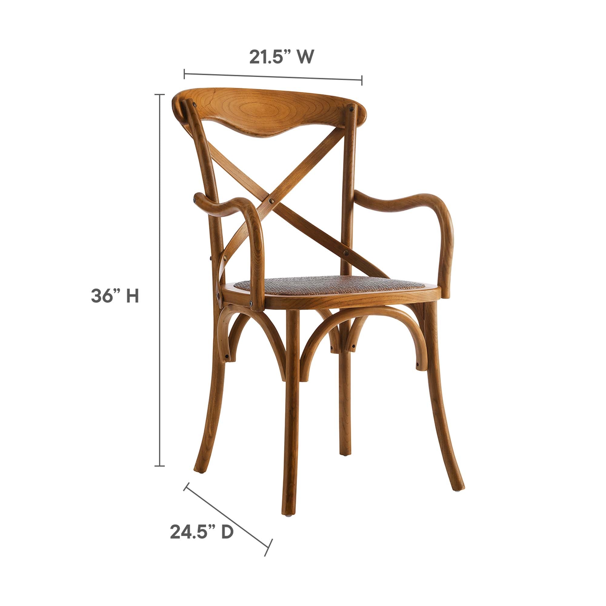 Modway Gear Dining Armchair Set of 2
