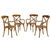 Modway Gear Dining Armchair Set of 4