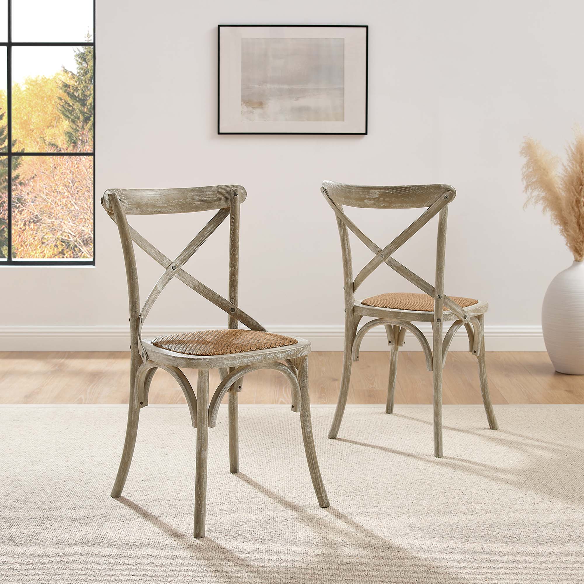 Modway Gear Dining Side Chair Set of 2