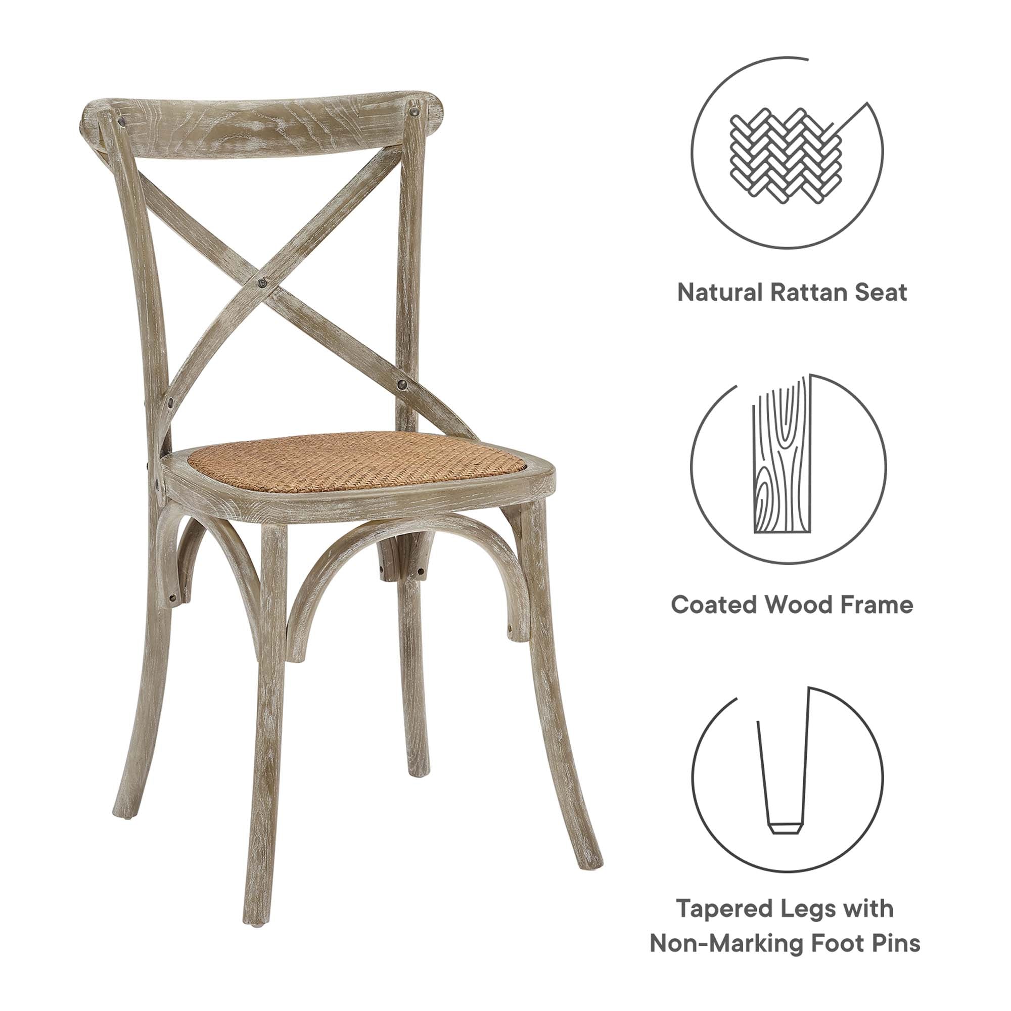 Modway Gear Dining Side Chair Set of 2