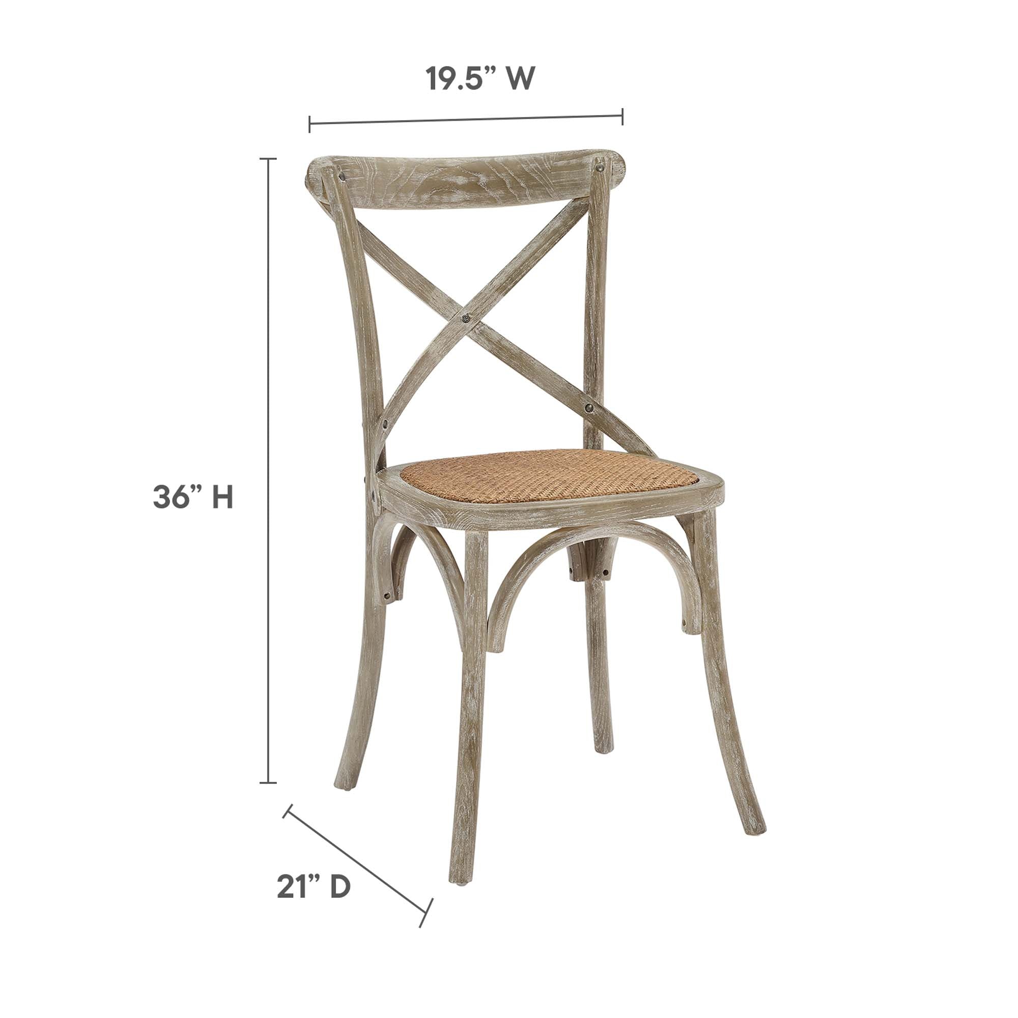 Modway Gear Dining Side Chair Set of 2