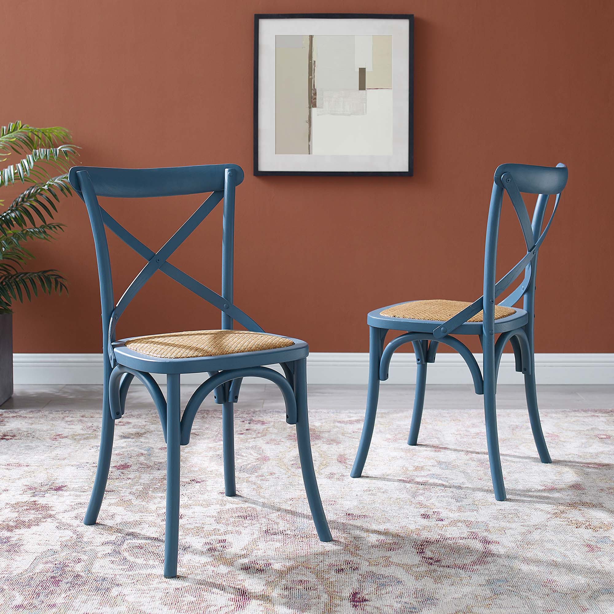 Modway Gear Dining Side Chair Set of 2