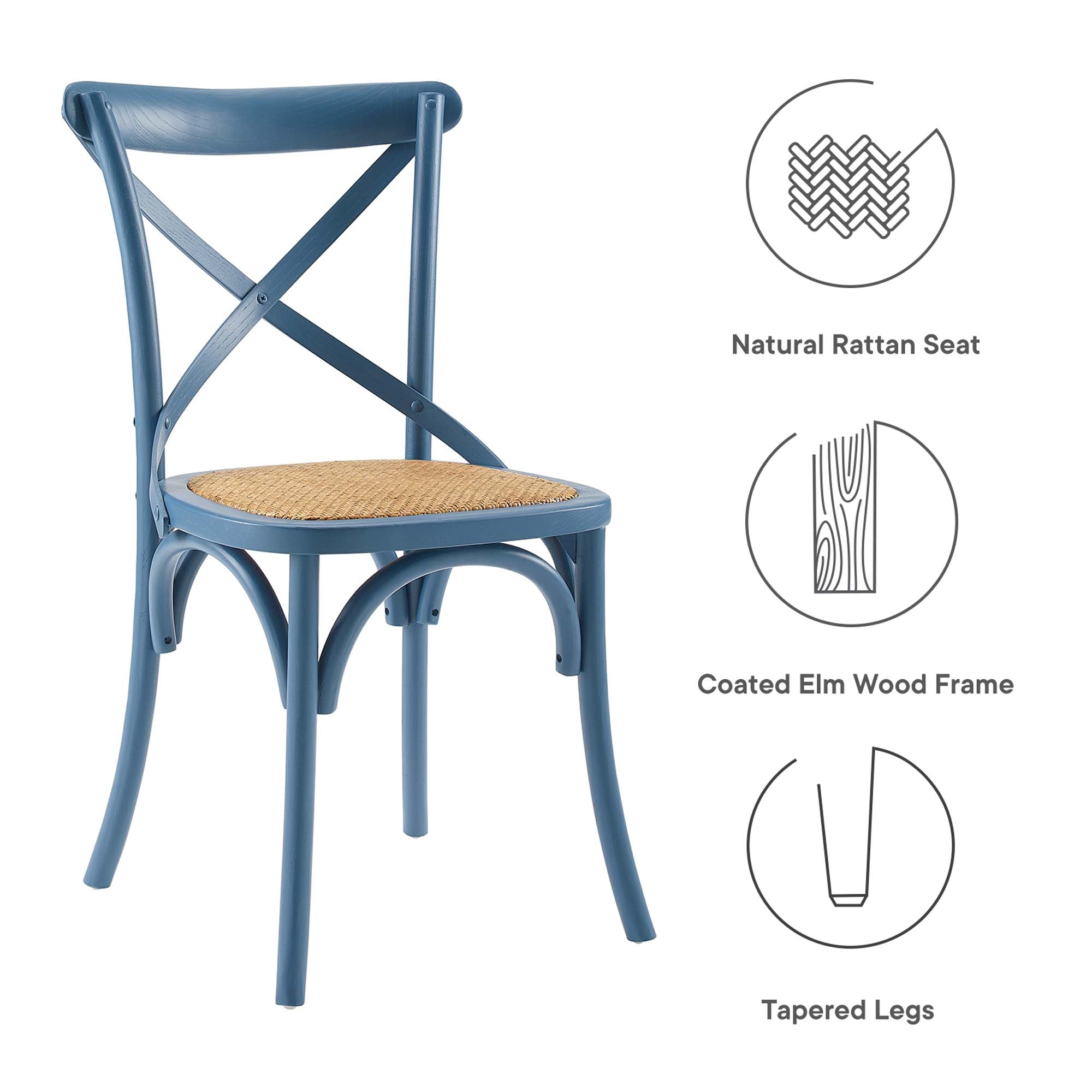 Modway Gear Dining Side Chair Set of 2