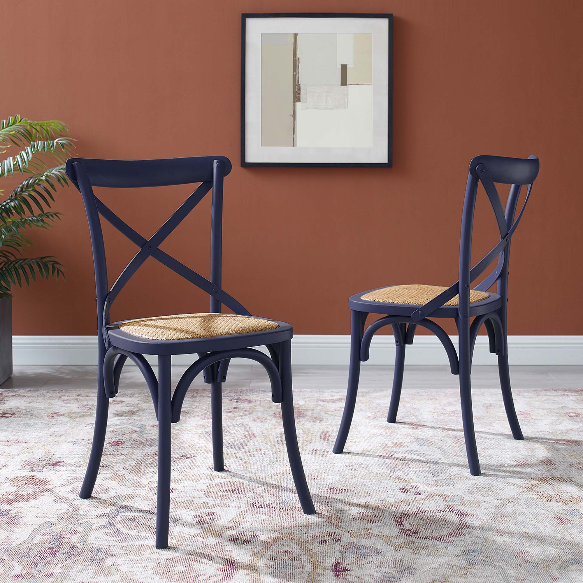 Modway Gear Dining Side Chair Set of 2