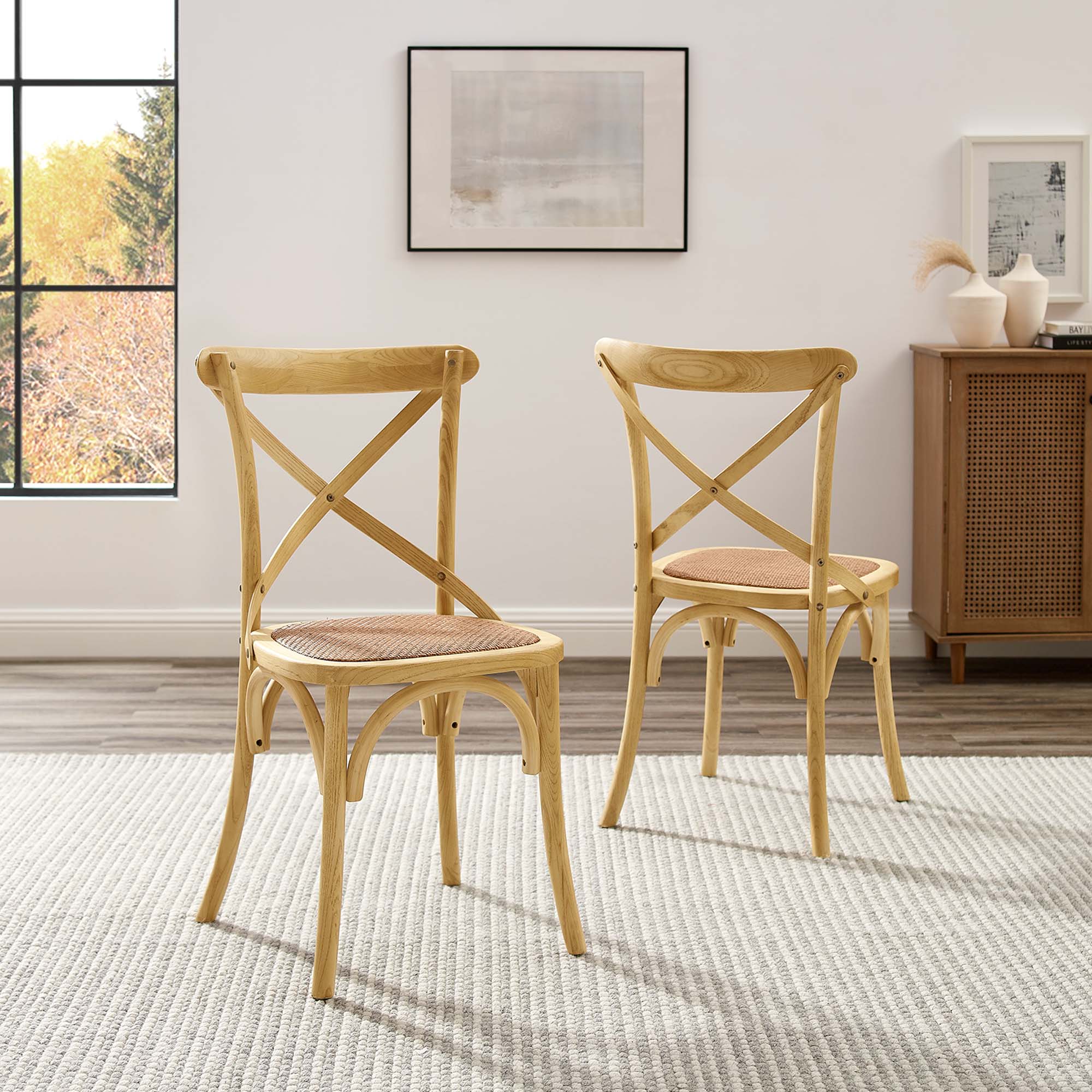 Modway Gear Dining Side Chair Set of 2