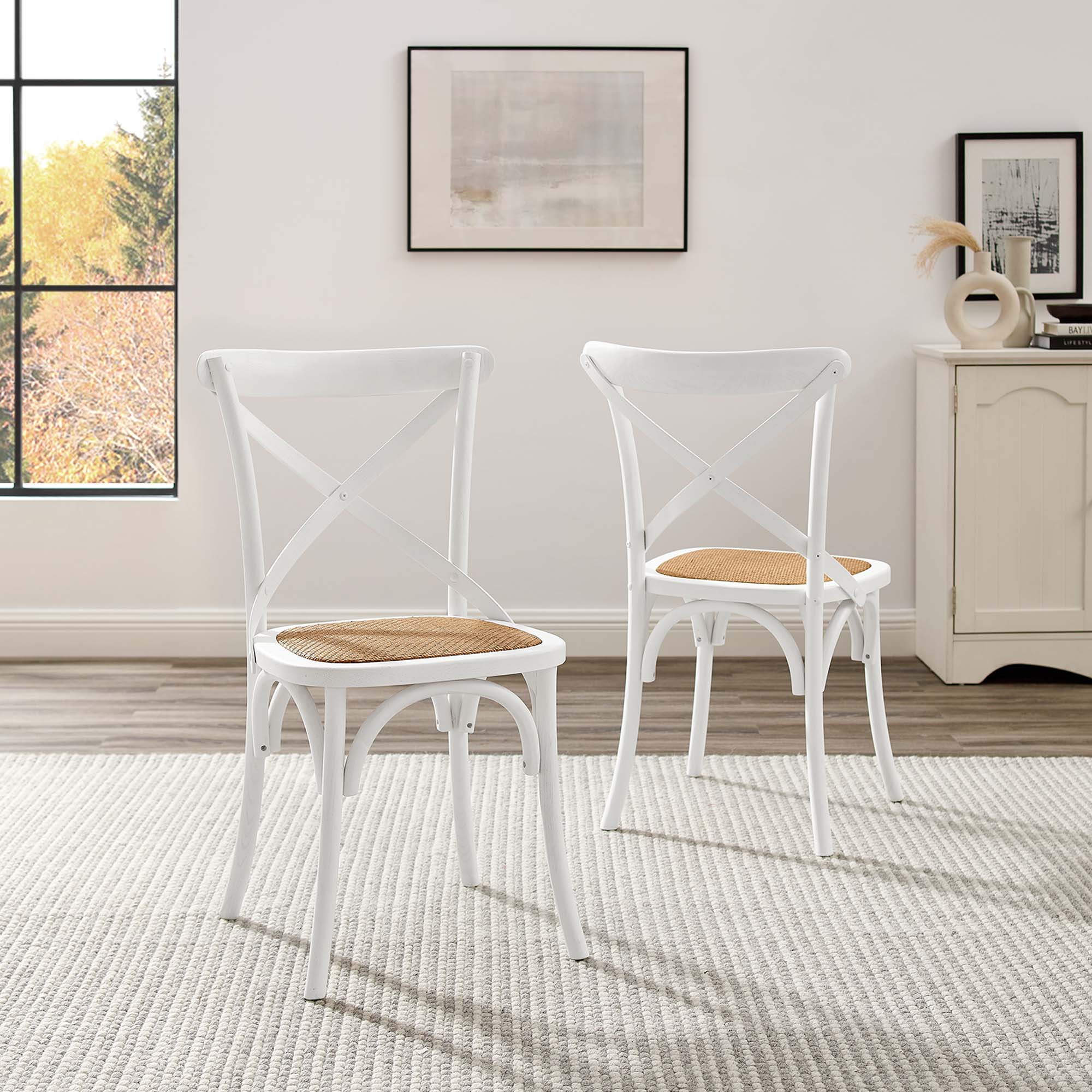 Modway Gear Dining Side Chair Set of 2