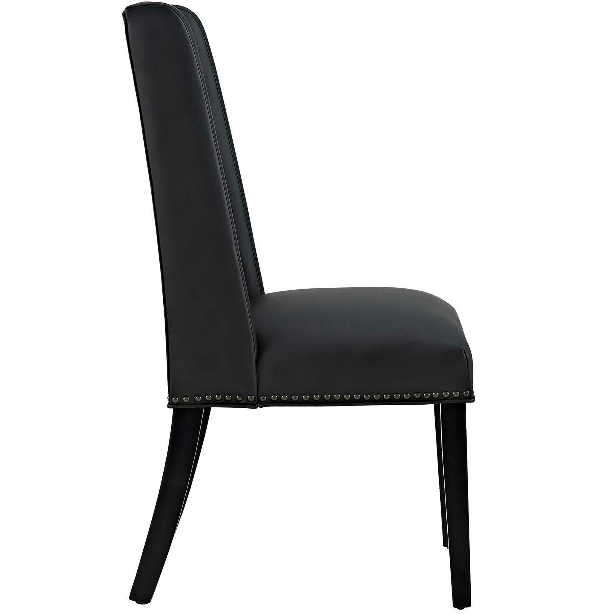 Modway Baron Vinyl Dining Chair Set of 4