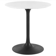 Modway Lippa 28" Round Wood Dining Table