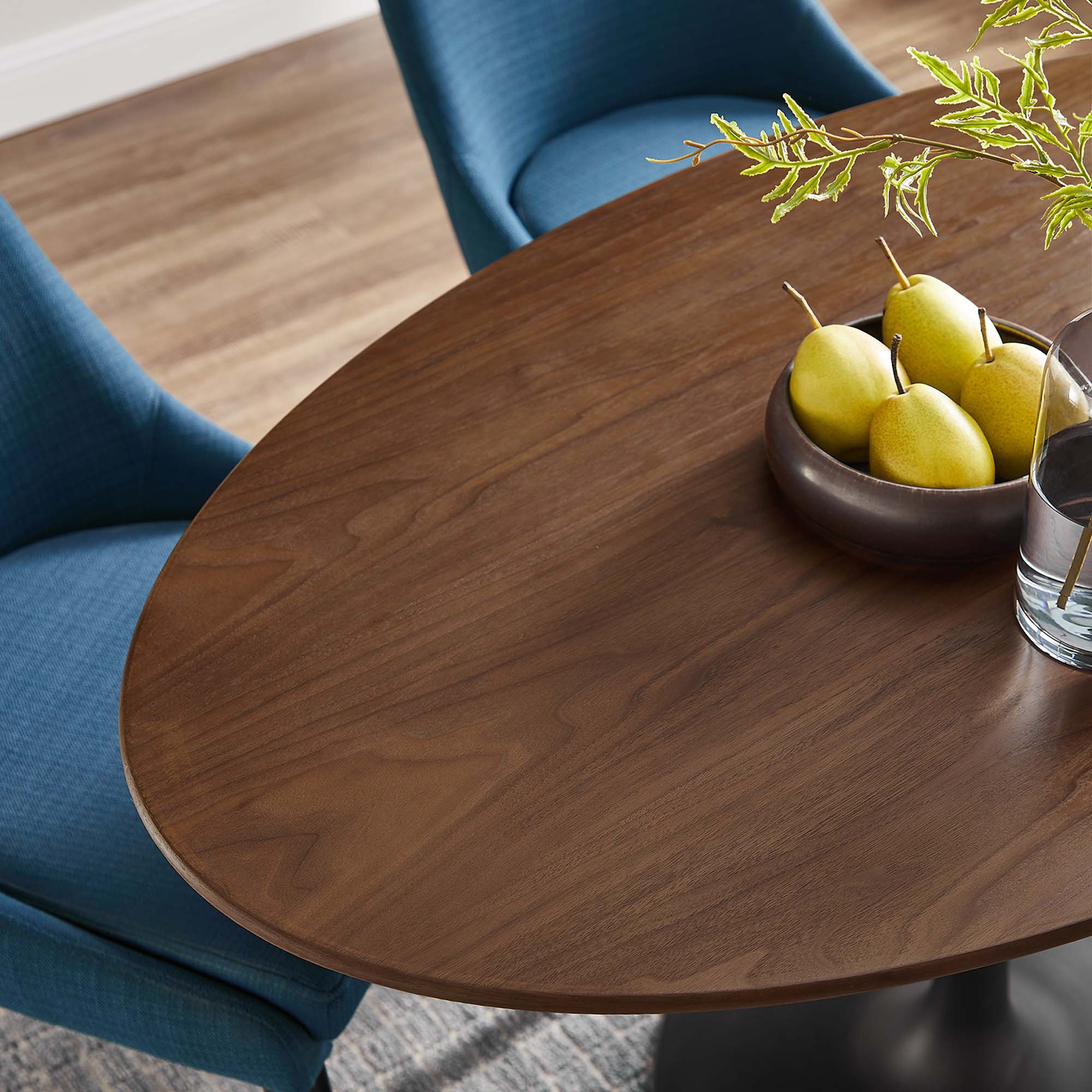 Modway Lippa 48" Oval Wood Dining Table