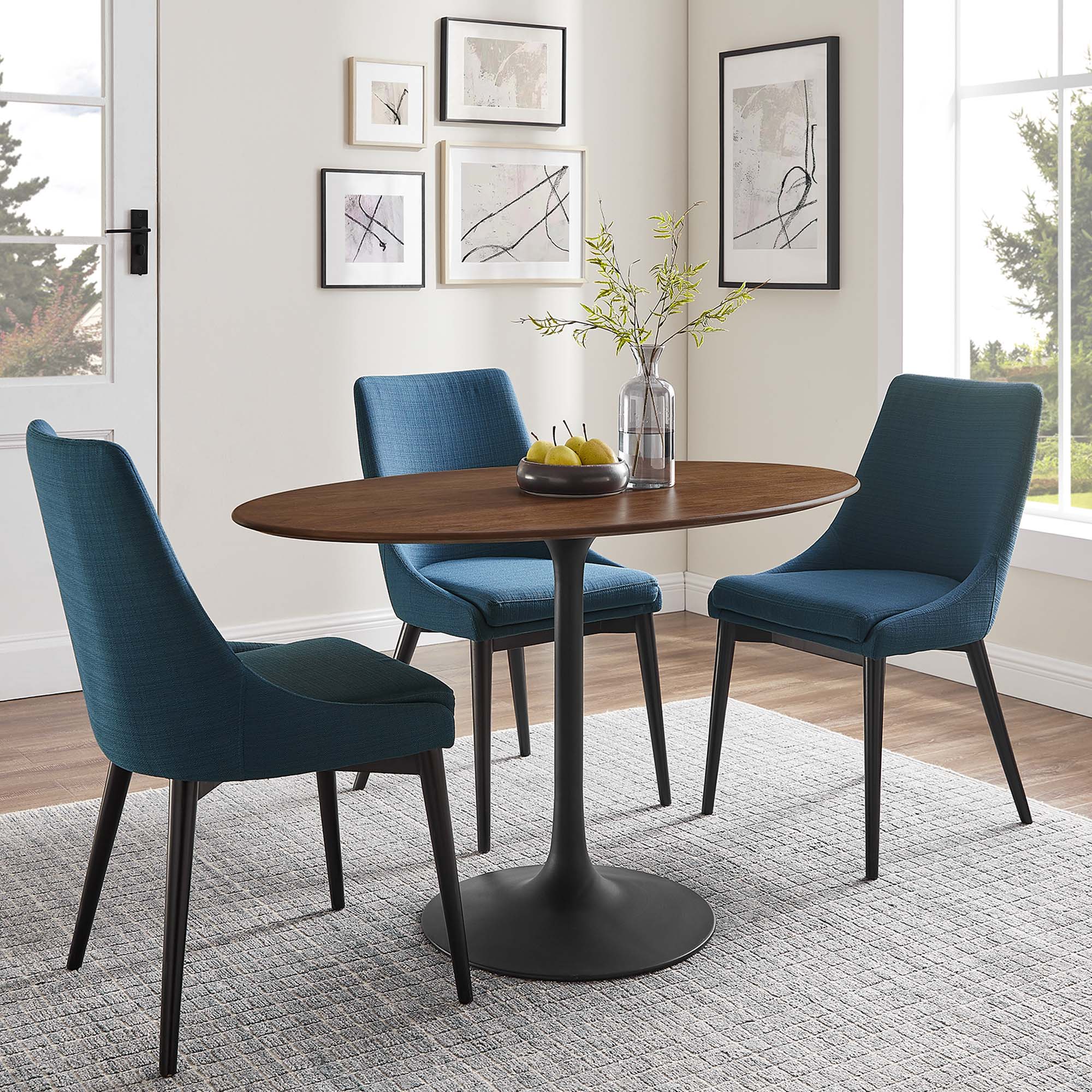 Modway Lippa 48" Oval Wood Dining Table