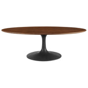 Modway Lippa 48" Oval Wood Coffee Table