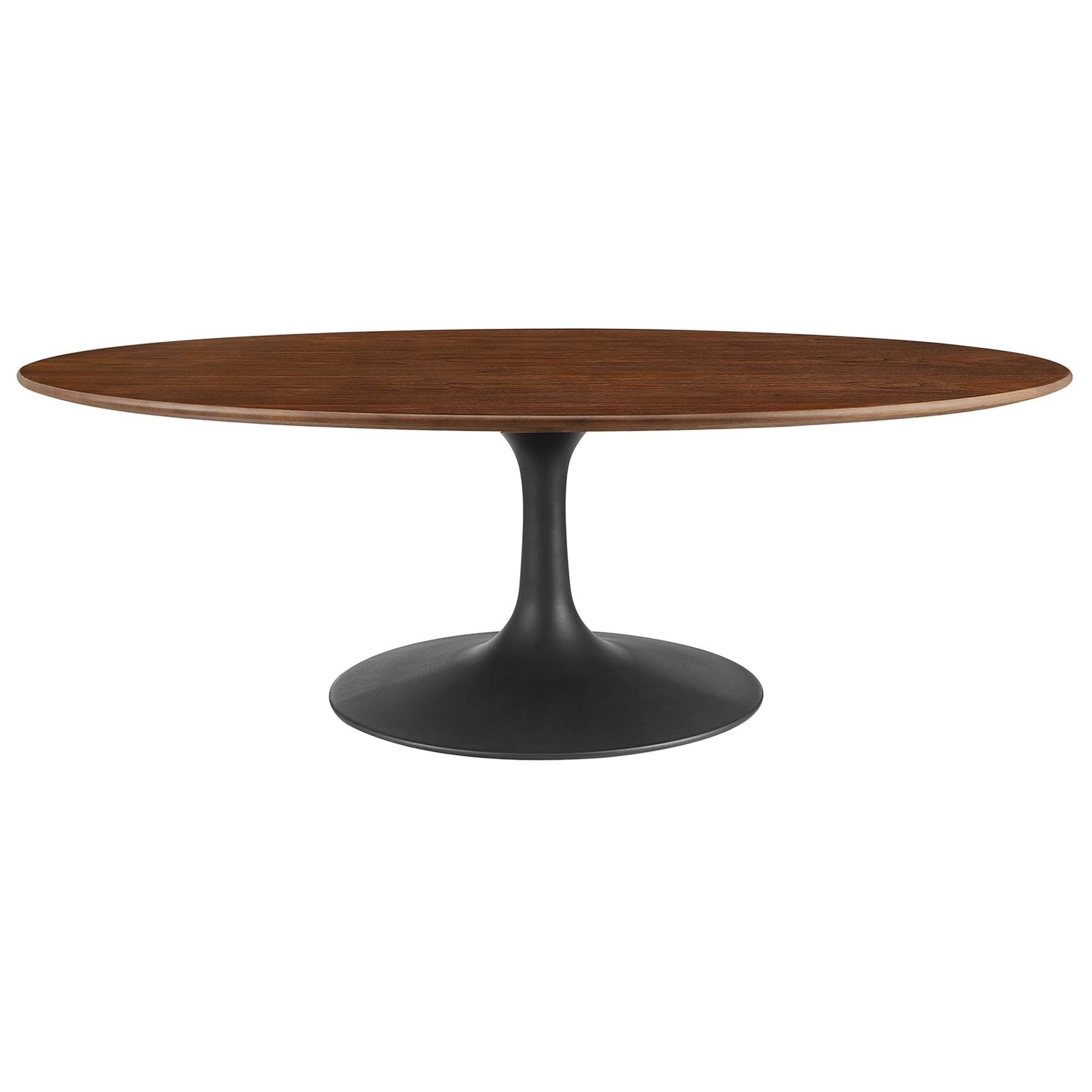Modway Lippa 48" Oval Wood Coffee Table