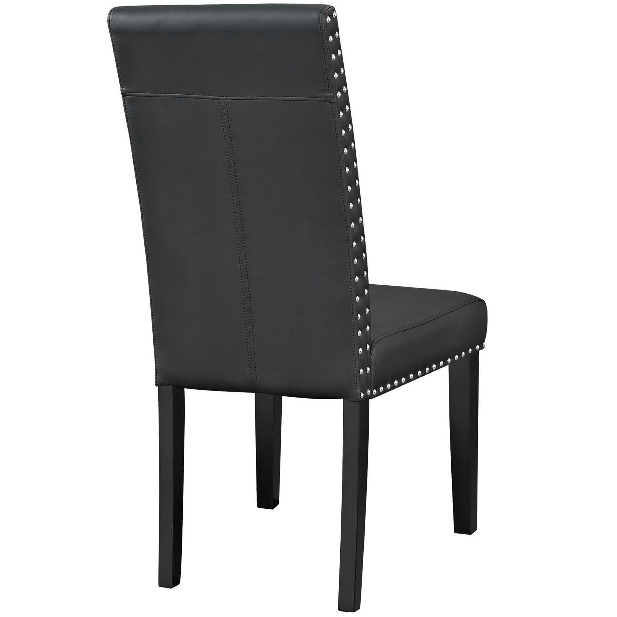Modway Parcel Vinyl Dining Side Chair Set of 2