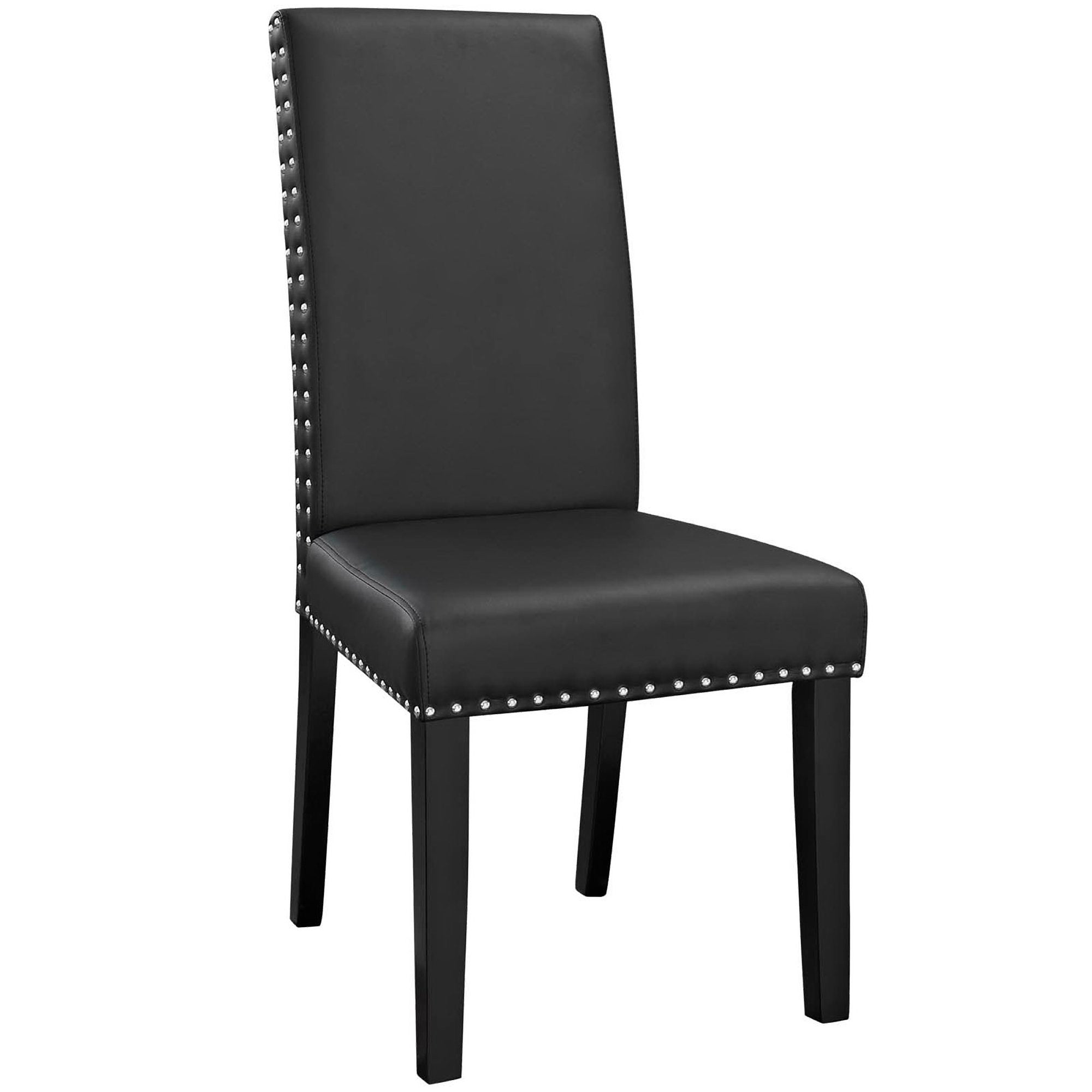Modway Parcel Vinyl Dining Side Chair Set of 4