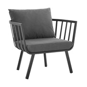 Modway Riverside Outdoor Patio Aluminum Armchair