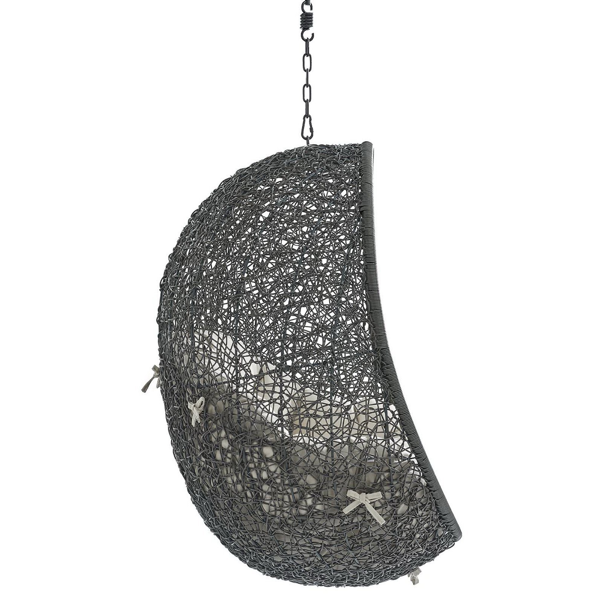 Modway Hide Sunbrella® Fabric Swing Outdoor Patio Lounge Chair Without Stand