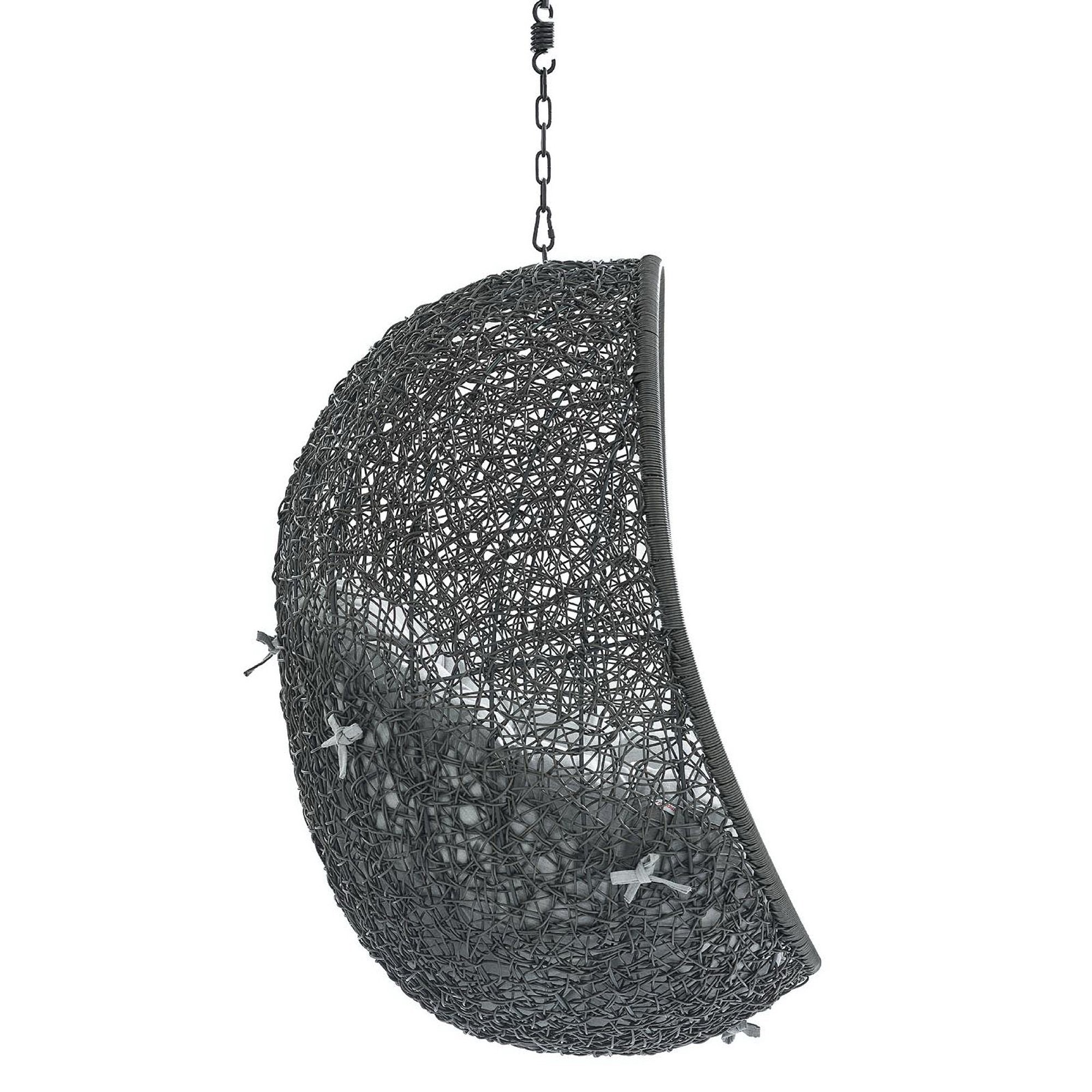 Modway Hide Sunbrella® Fabric Swing Outdoor Patio Lounge Chair Without Stand