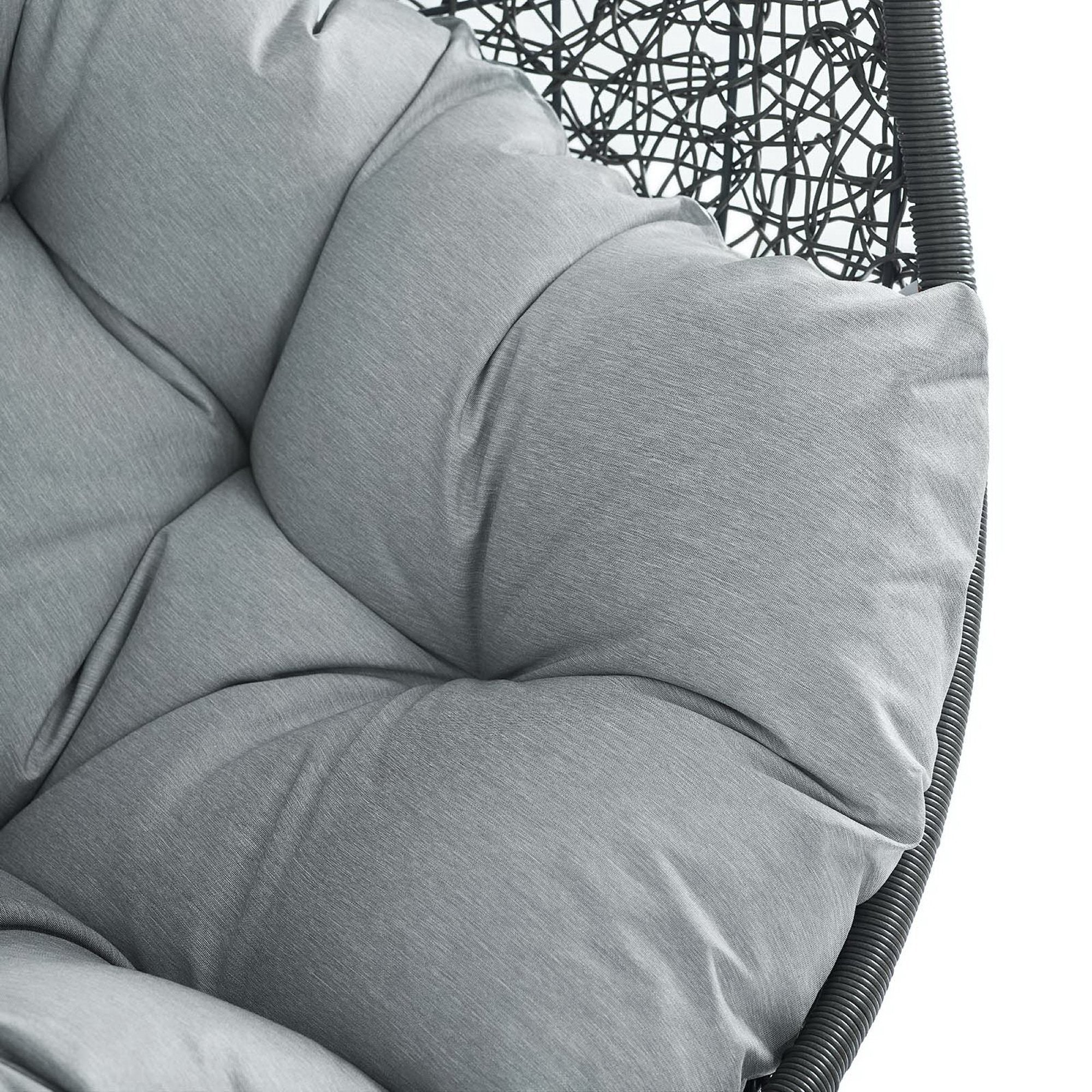 Modway Hide Sunbrella® Fabric Swing Outdoor Patio Lounge Chair Without Stand