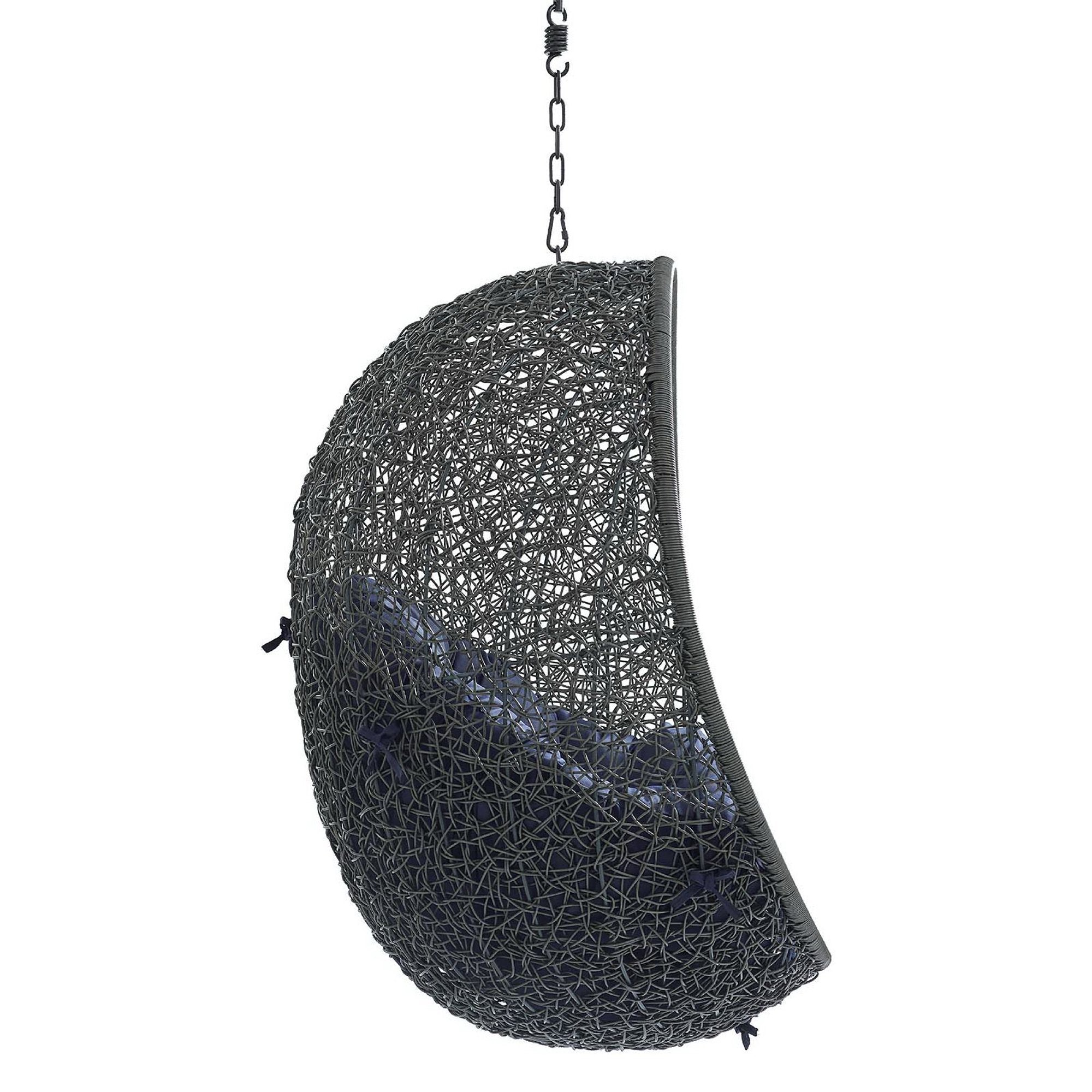 Modway Hide Sunbrella® Fabric Swing Outdoor Patio Lounge Chair Without Stand