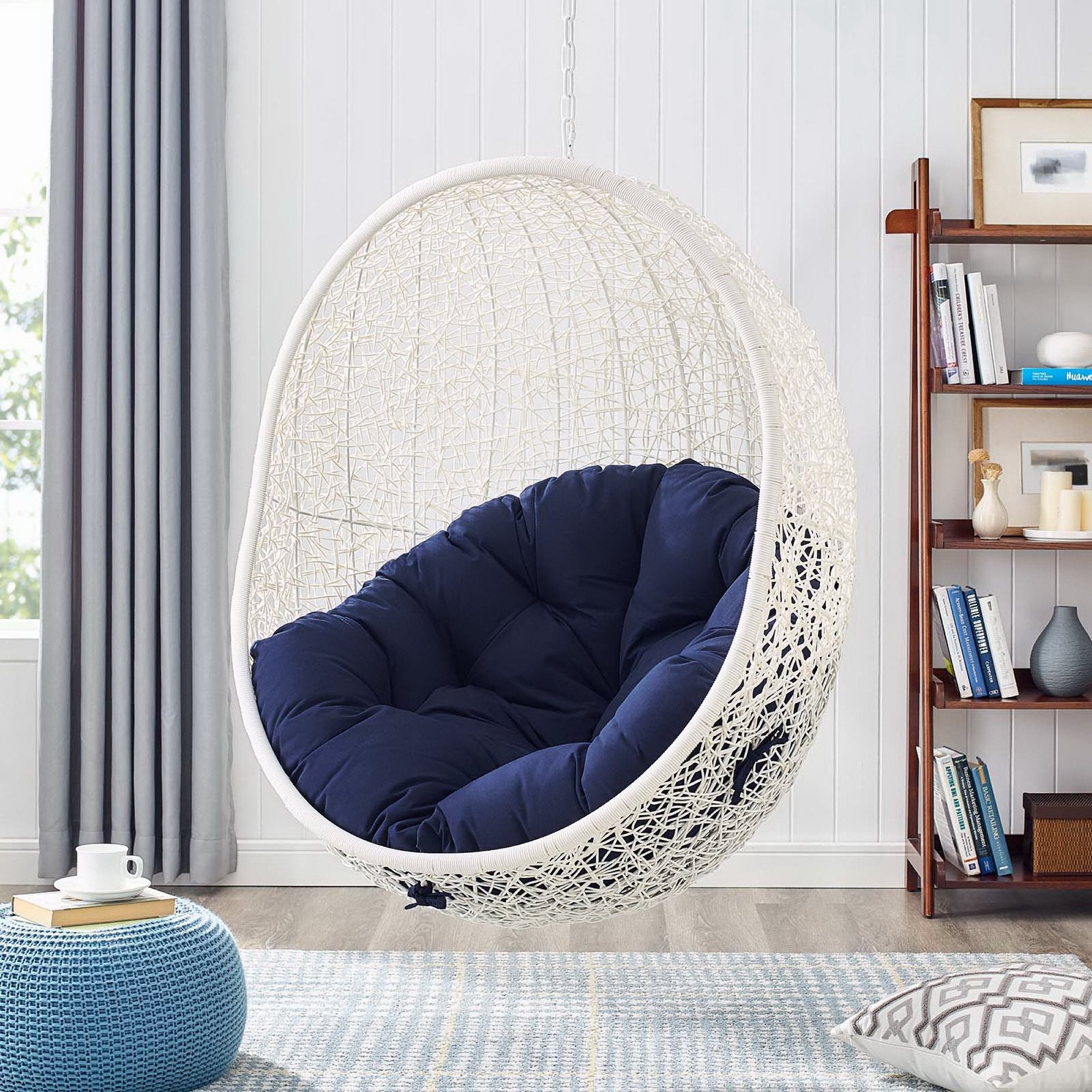 Modway Hide Sunbrella® Fabric Swing Outdoor Patio Lounge Chair Without Stand