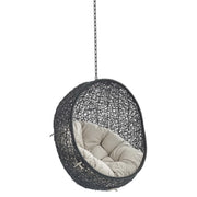 Modway Encase Sunbrella® Fabric Swing Outdoor Patio Lounge Chair Without Stand