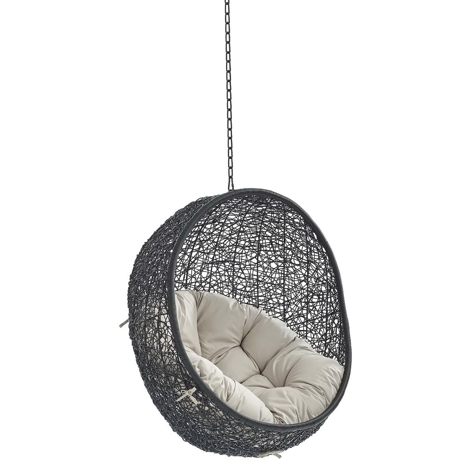 Modway Encase Sunbrella® Fabric Swing Outdoor Patio Lounge Chair Without Stand