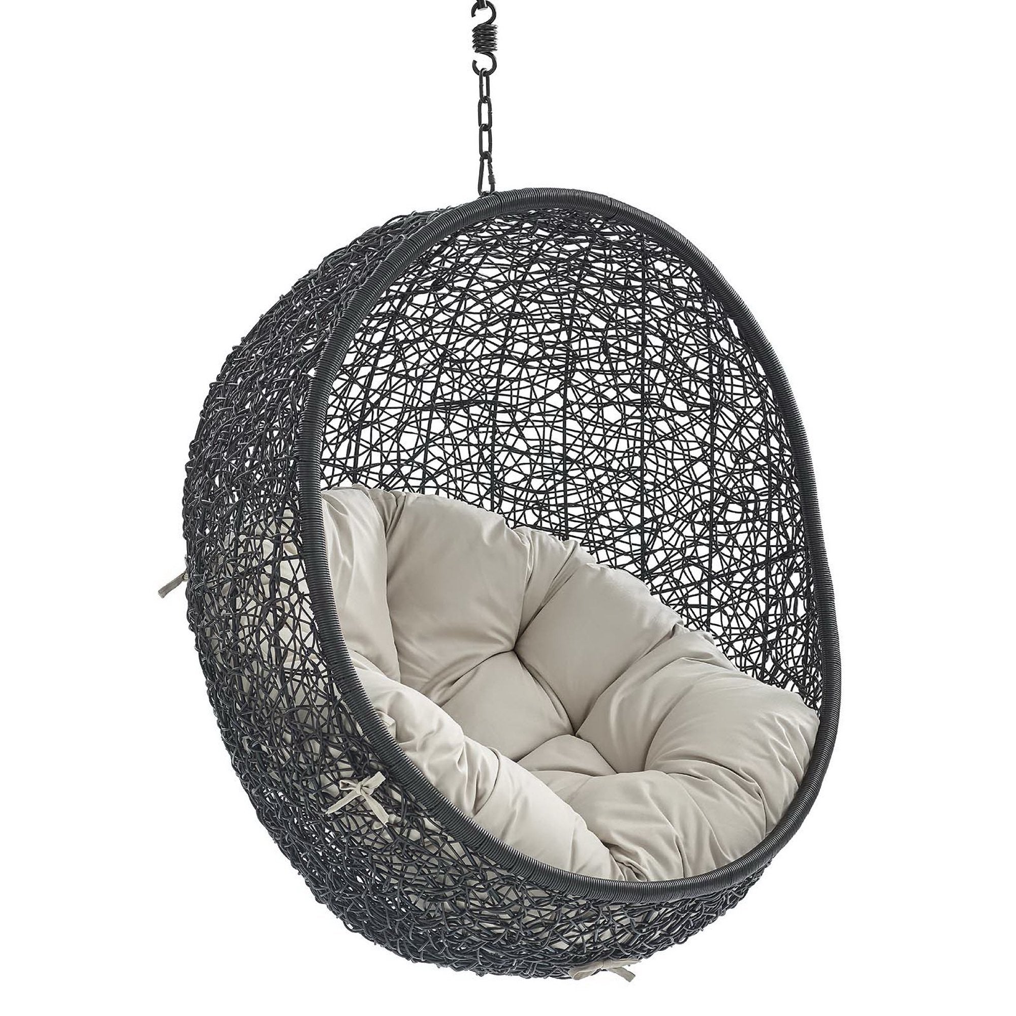 Modway Encase Sunbrella® Fabric Swing Outdoor Patio Lounge Chair Without Stand