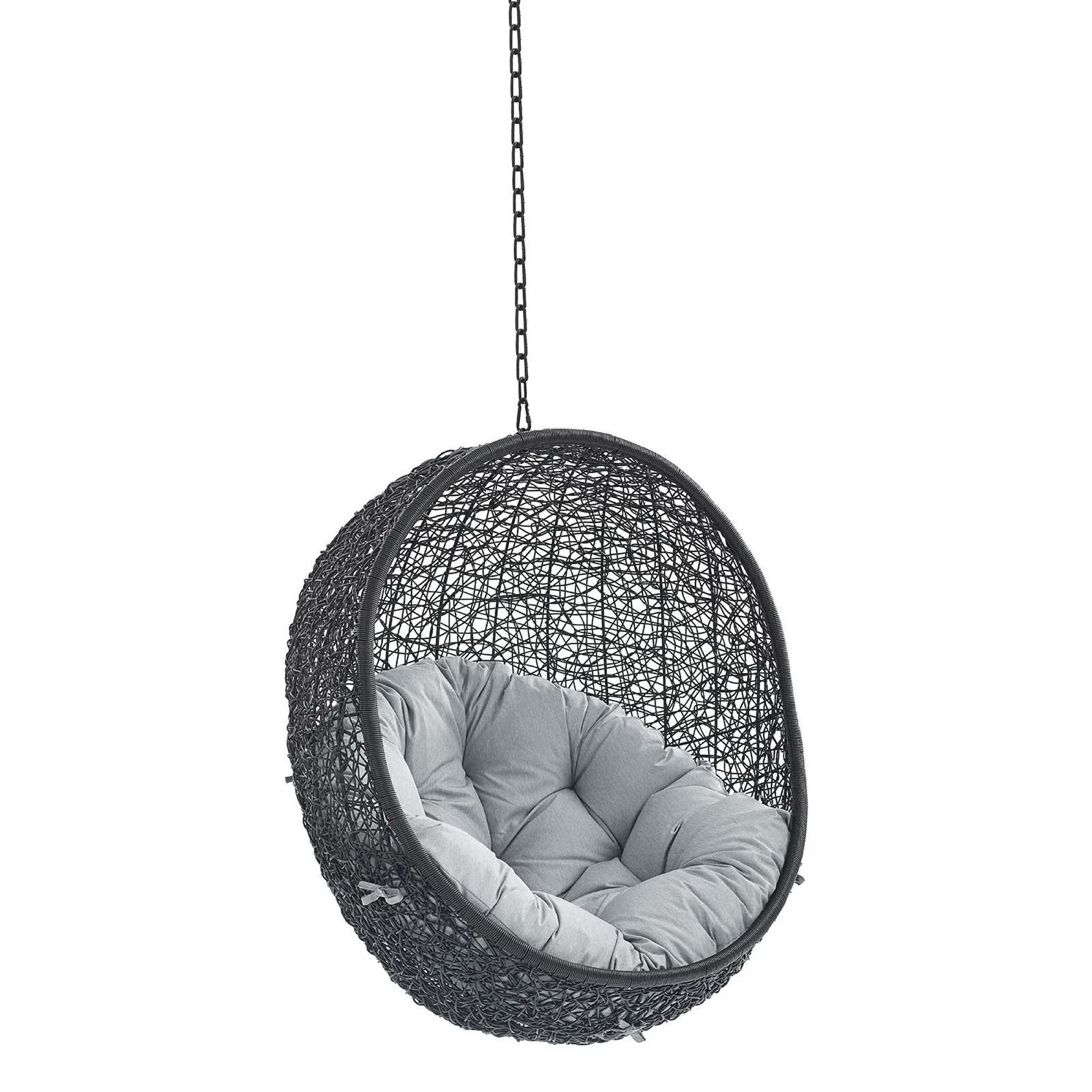 Modway Encase Sunbrella® Fabric Swing Outdoor Patio Lounge Chair Without Stand