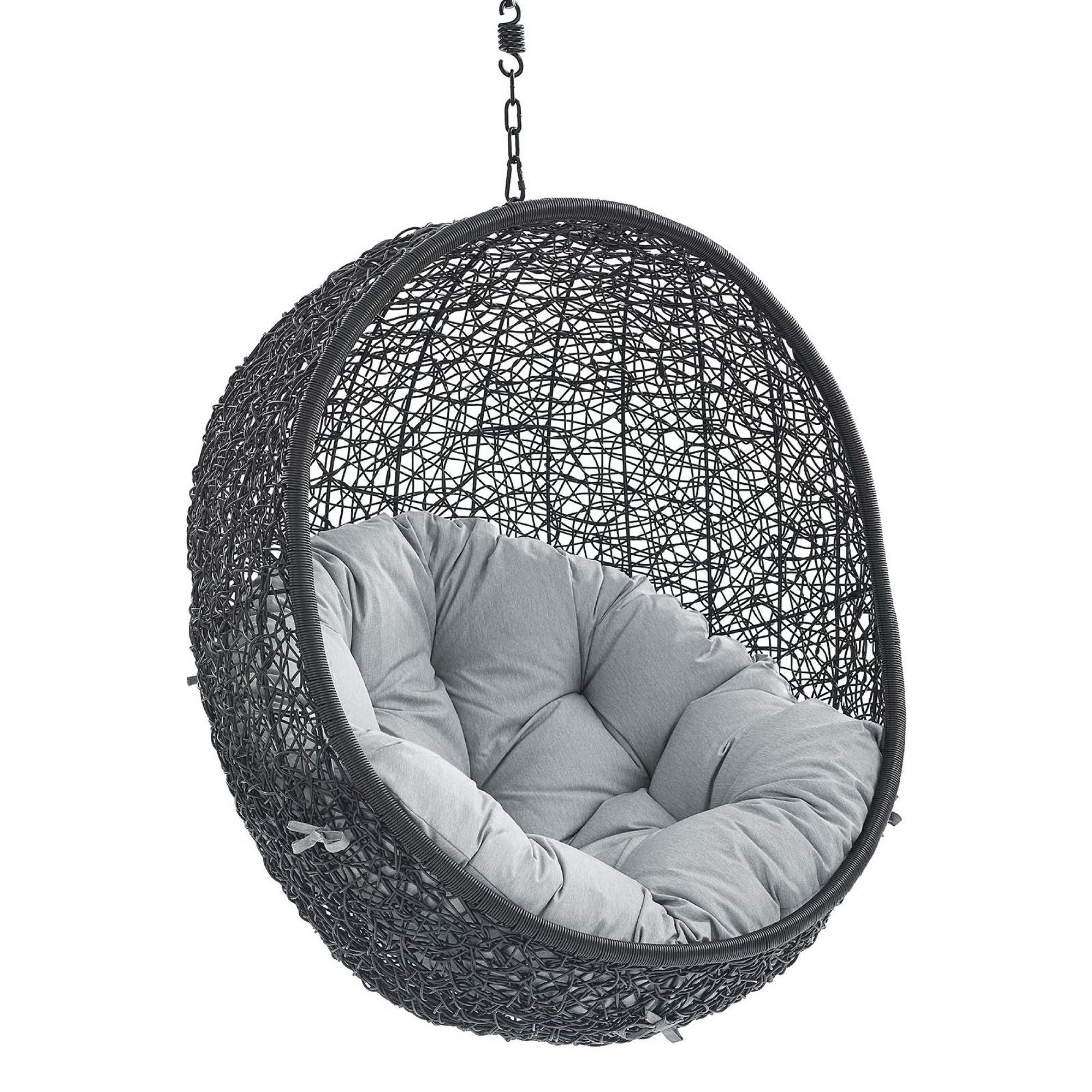 Modway Encase Sunbrella® Fabric Swing Outdoor Patio Lounge Chair Without Stand
