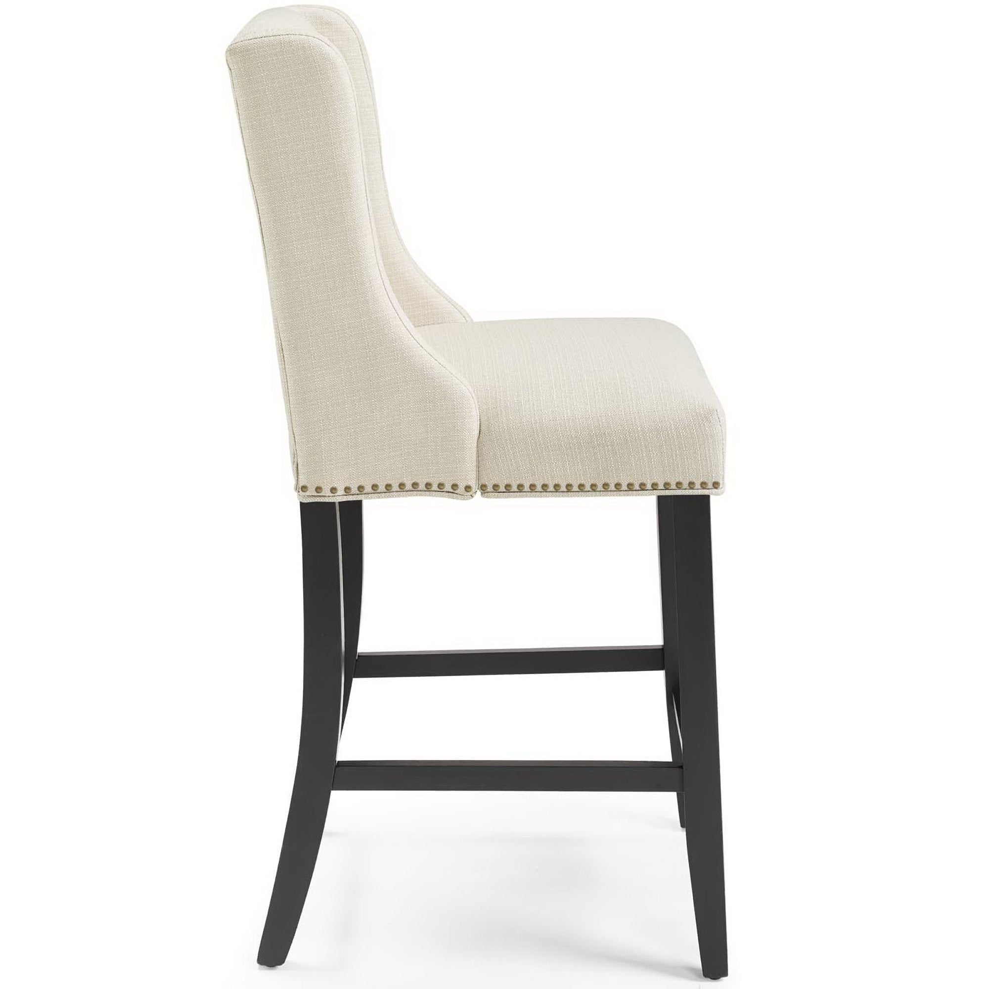Modway Baron Upholstered Fabric Counter Stool