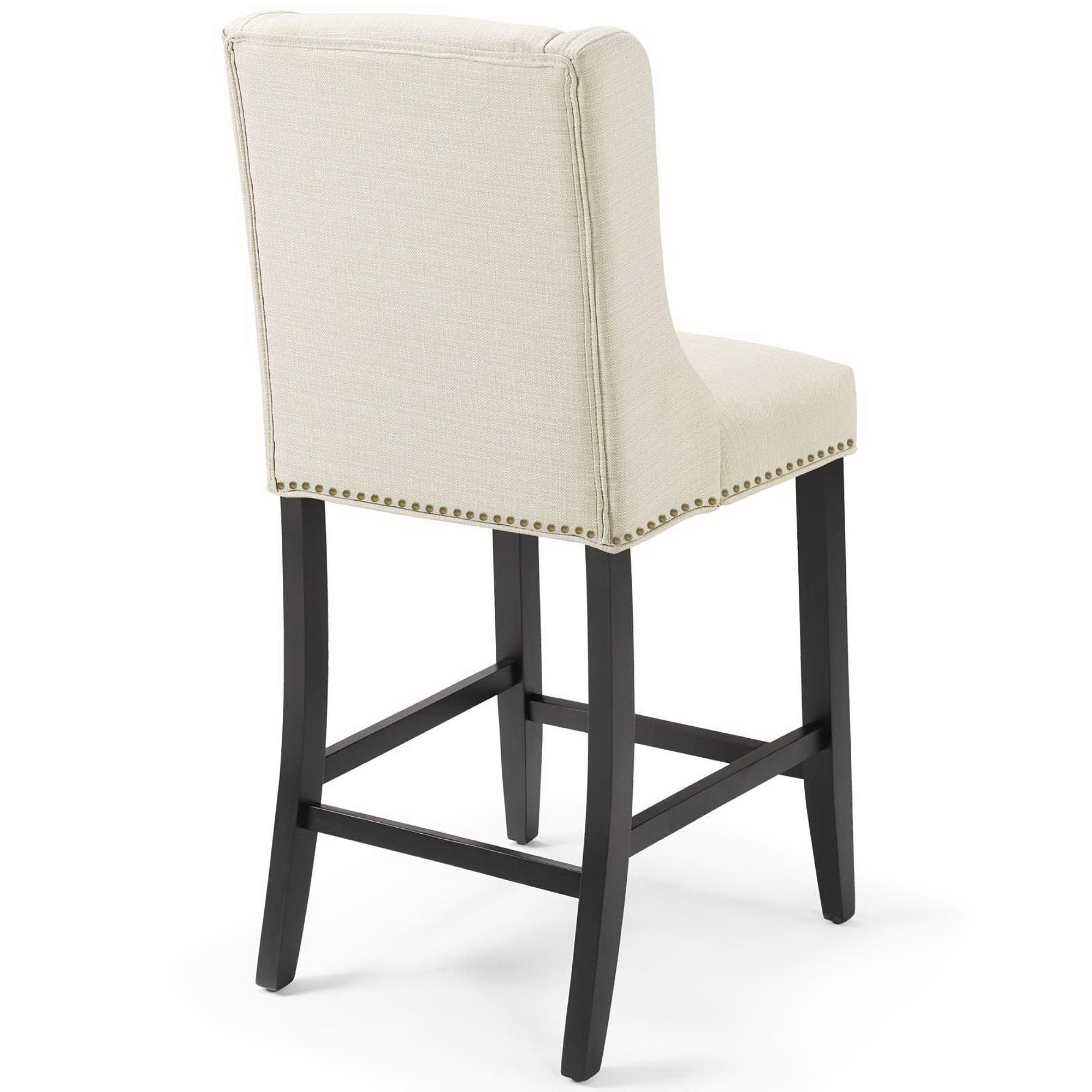 Modway Baron Upholstered Fabric Counter Stool