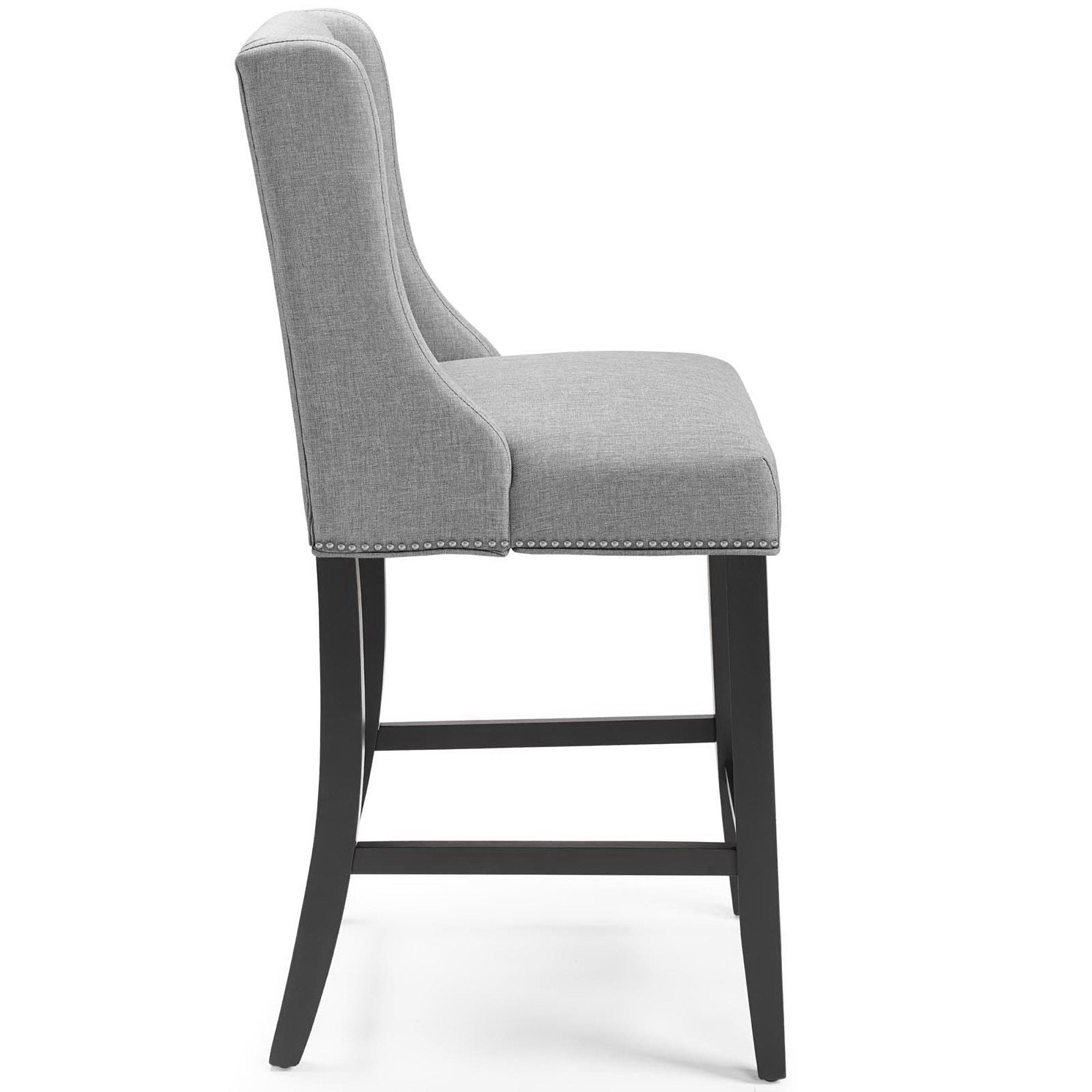 Modway Baron Upholstered Fabric Counter Stool