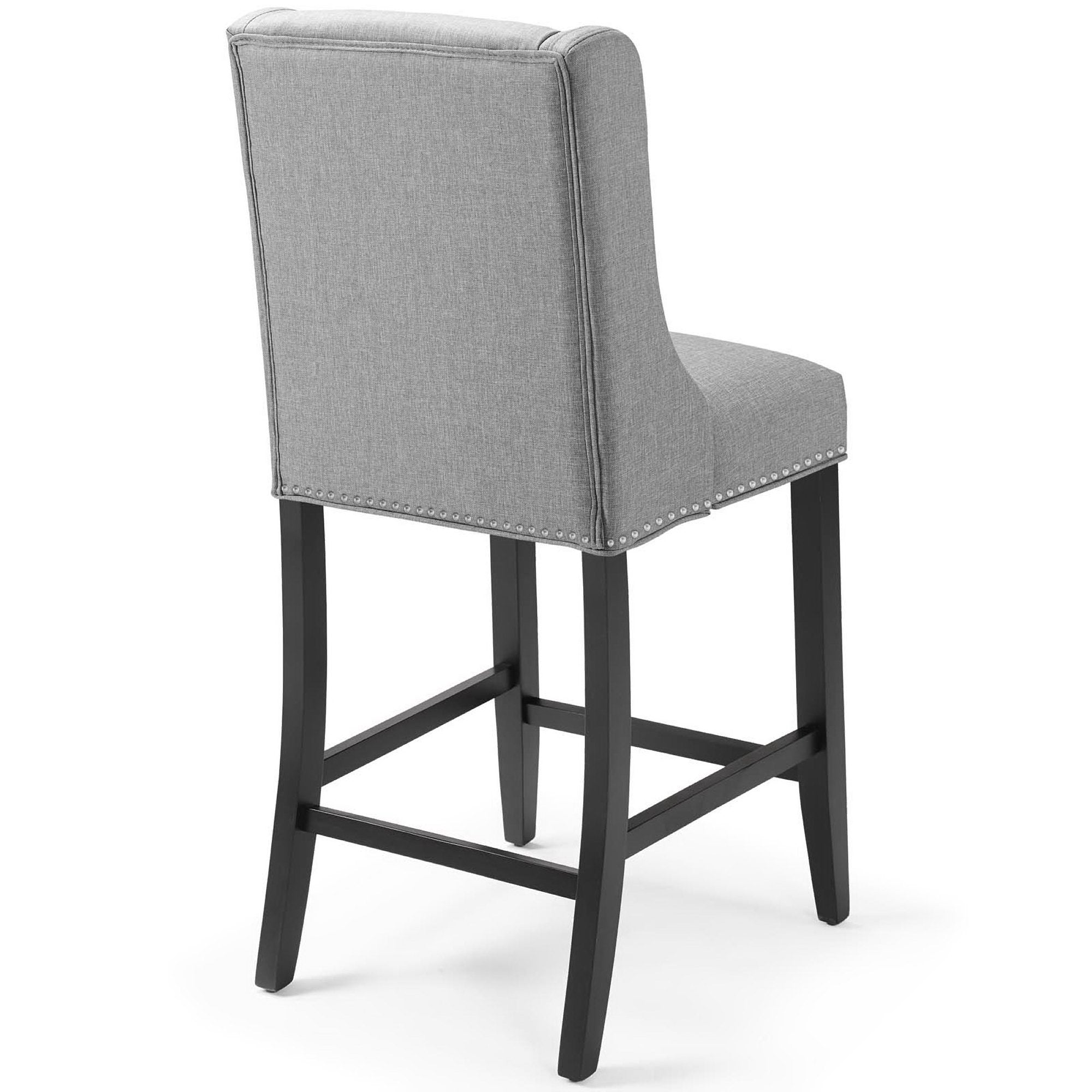 Modway Baron Upholstered Fabric Counter Stool