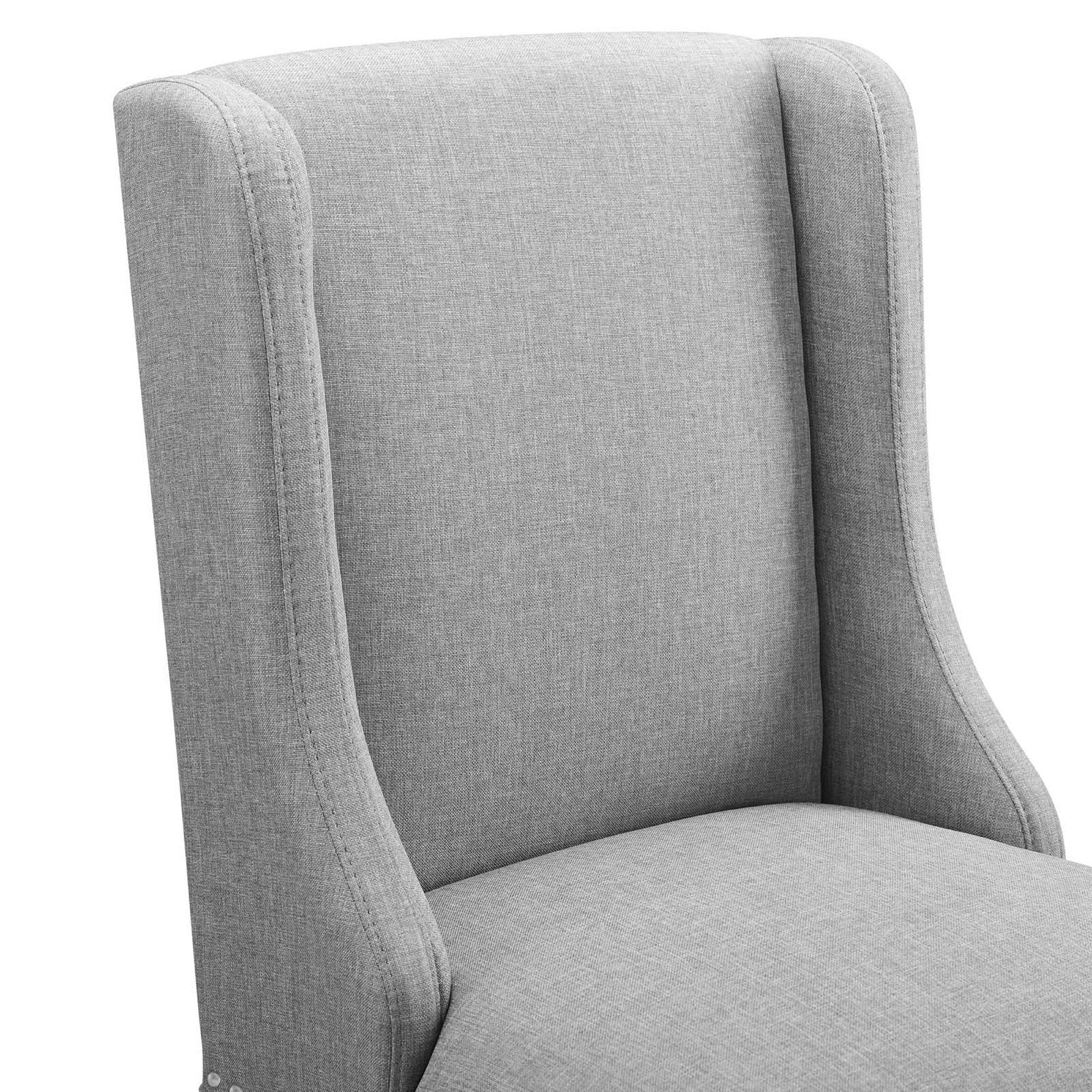 Modway Baron Upholstered Fabric Counter Stool