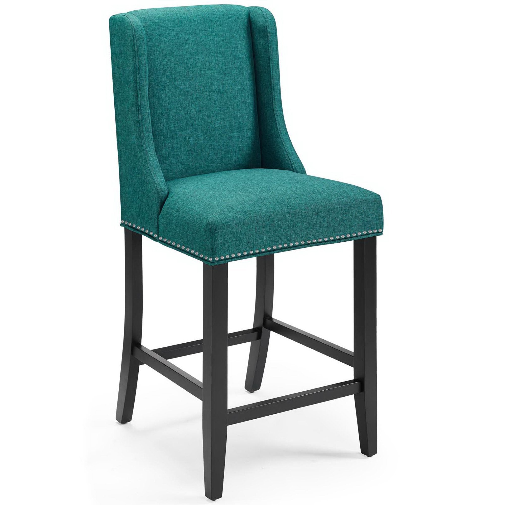 Modway Baron Upholstered Fabric Counter Stool
