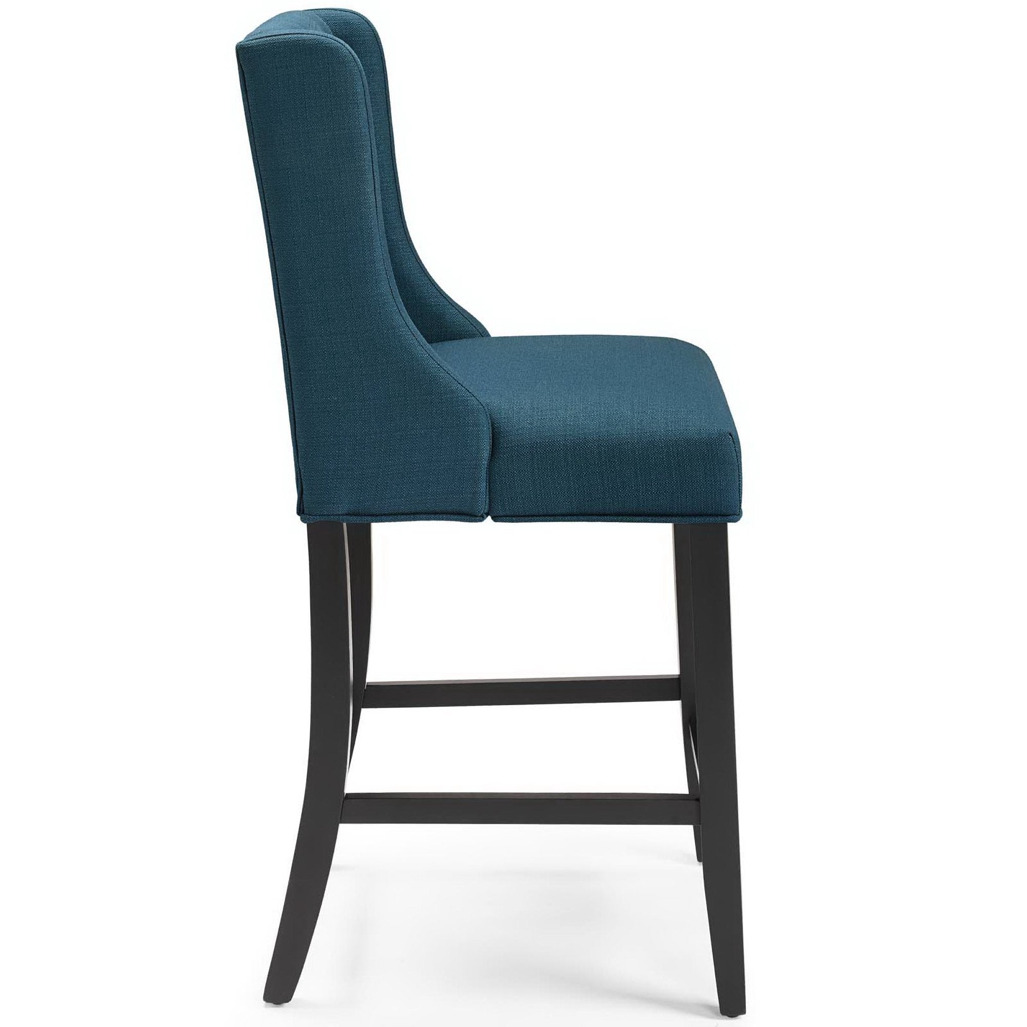 Modway Baronet Tufted Button Upholstered Fabric Counter Stool