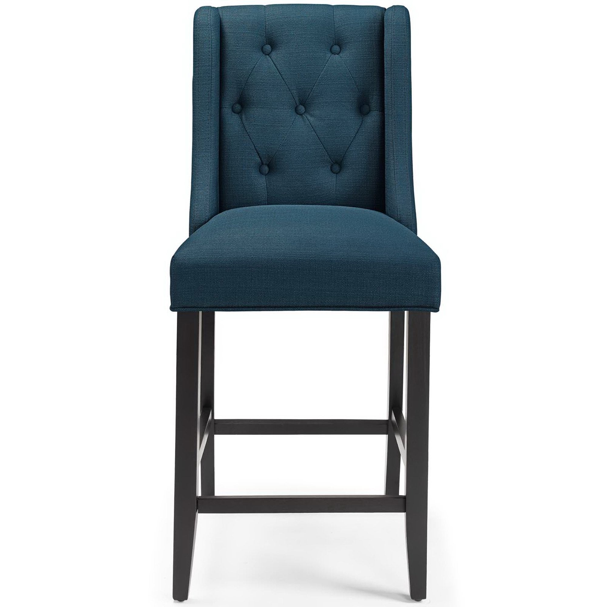 Modway Baronet Tufted Button Upholstered Fabric Counter Stool