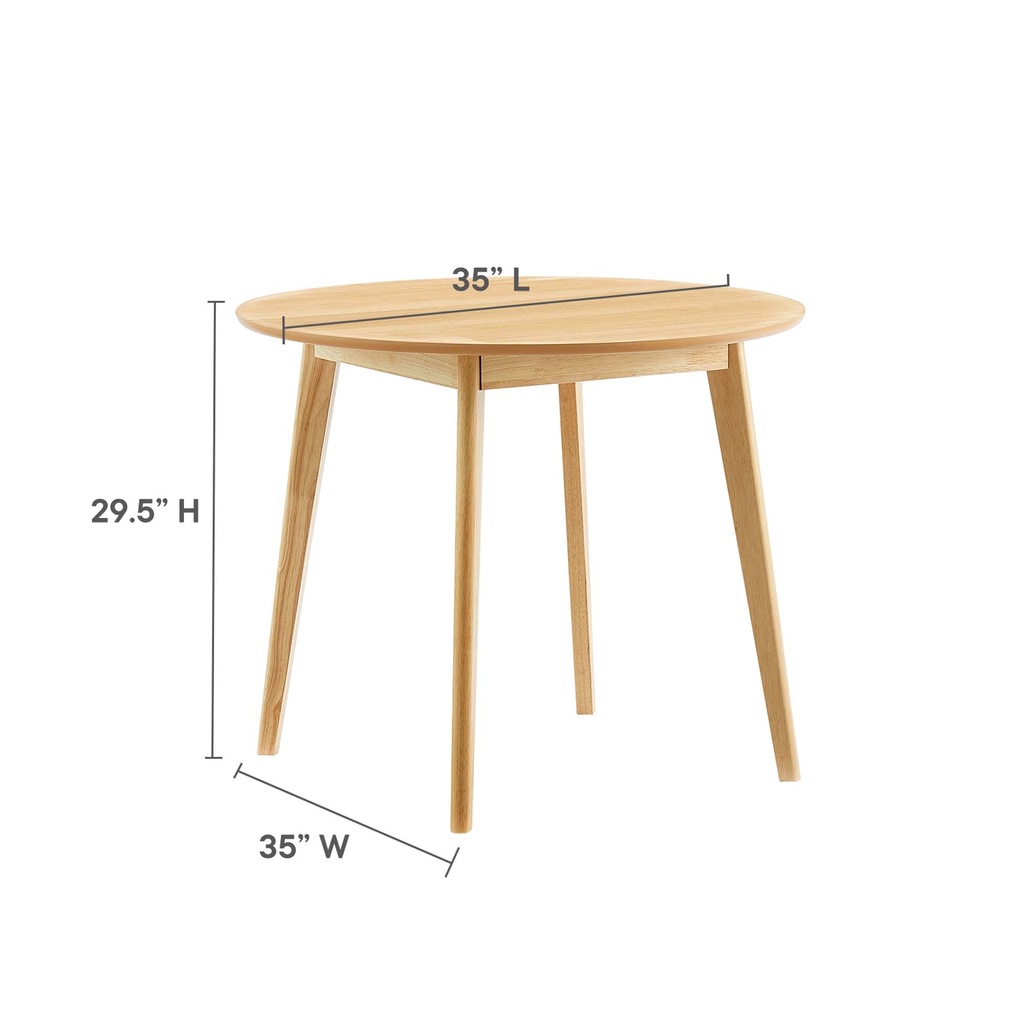 Modway Vision 35" Round Dining Table