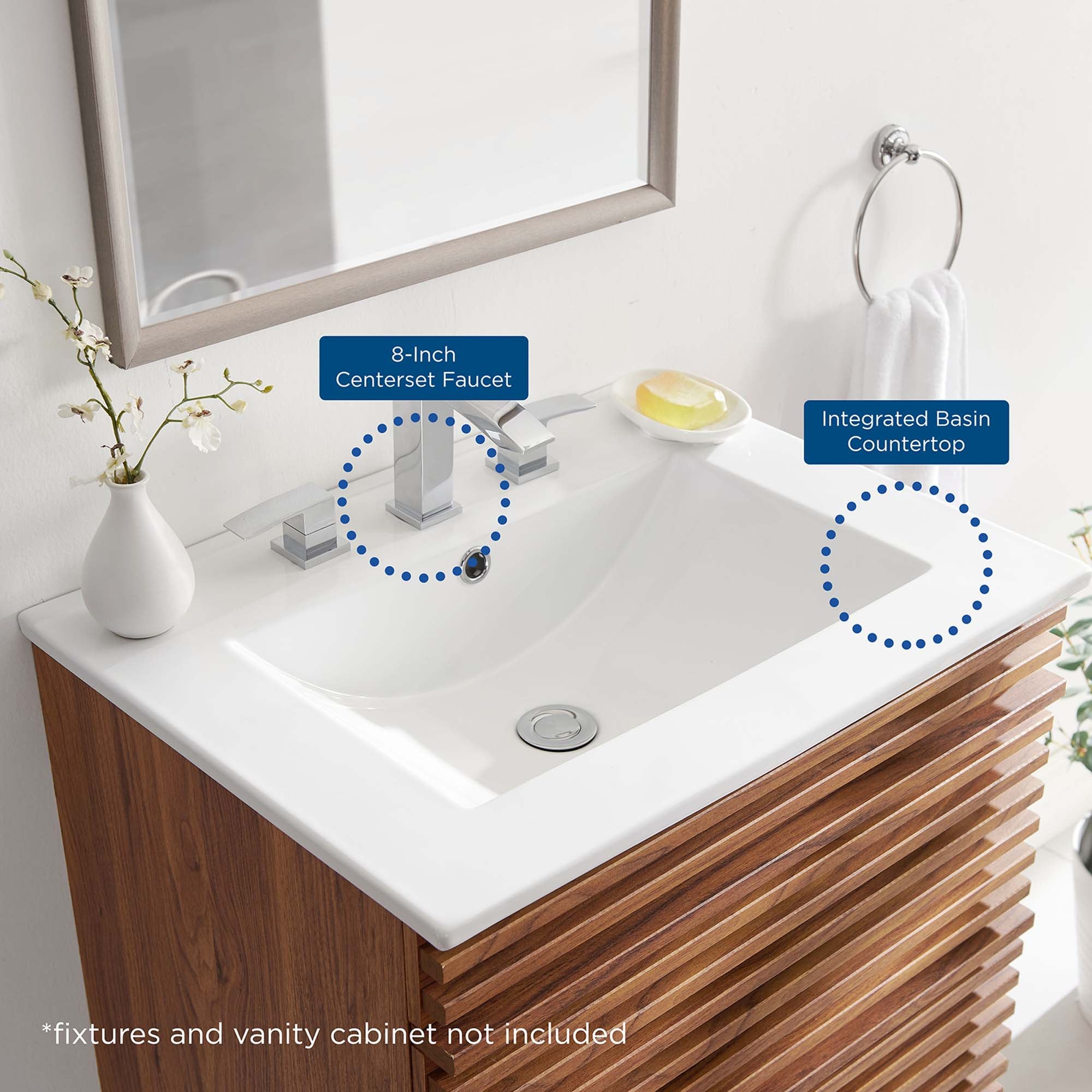 Modway Cayman 24" Bathroom Sink