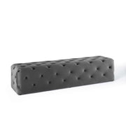 Modway Amour 72" Tufted Button Entryway Performance Velvet Bench