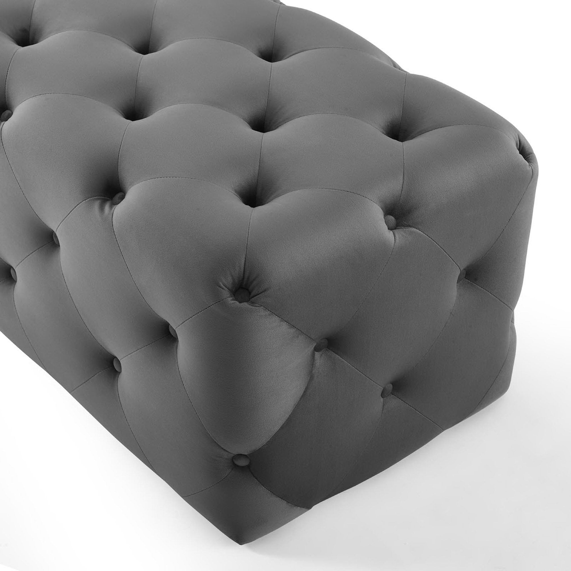Modway Amour 72" Tufted Button Entryway Performance Velvet Bench