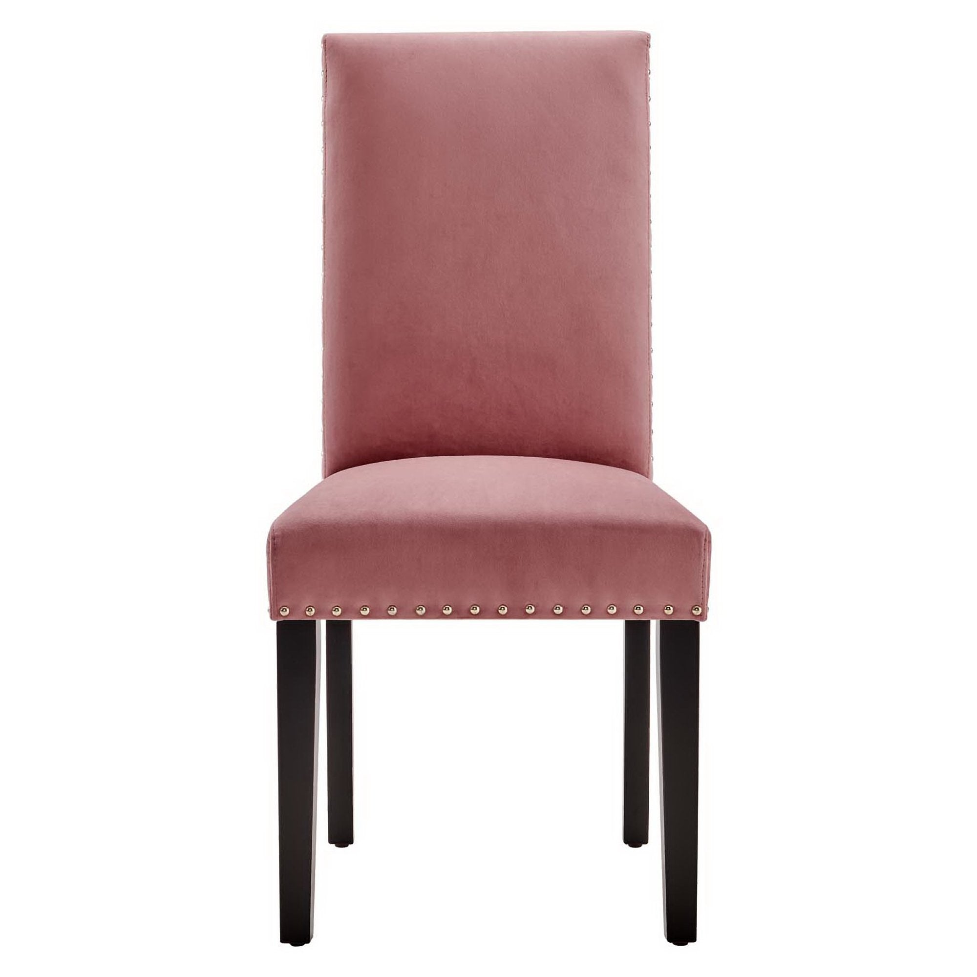 Modway Parcel Performance Velvet Dining Side Chairs Set of 2