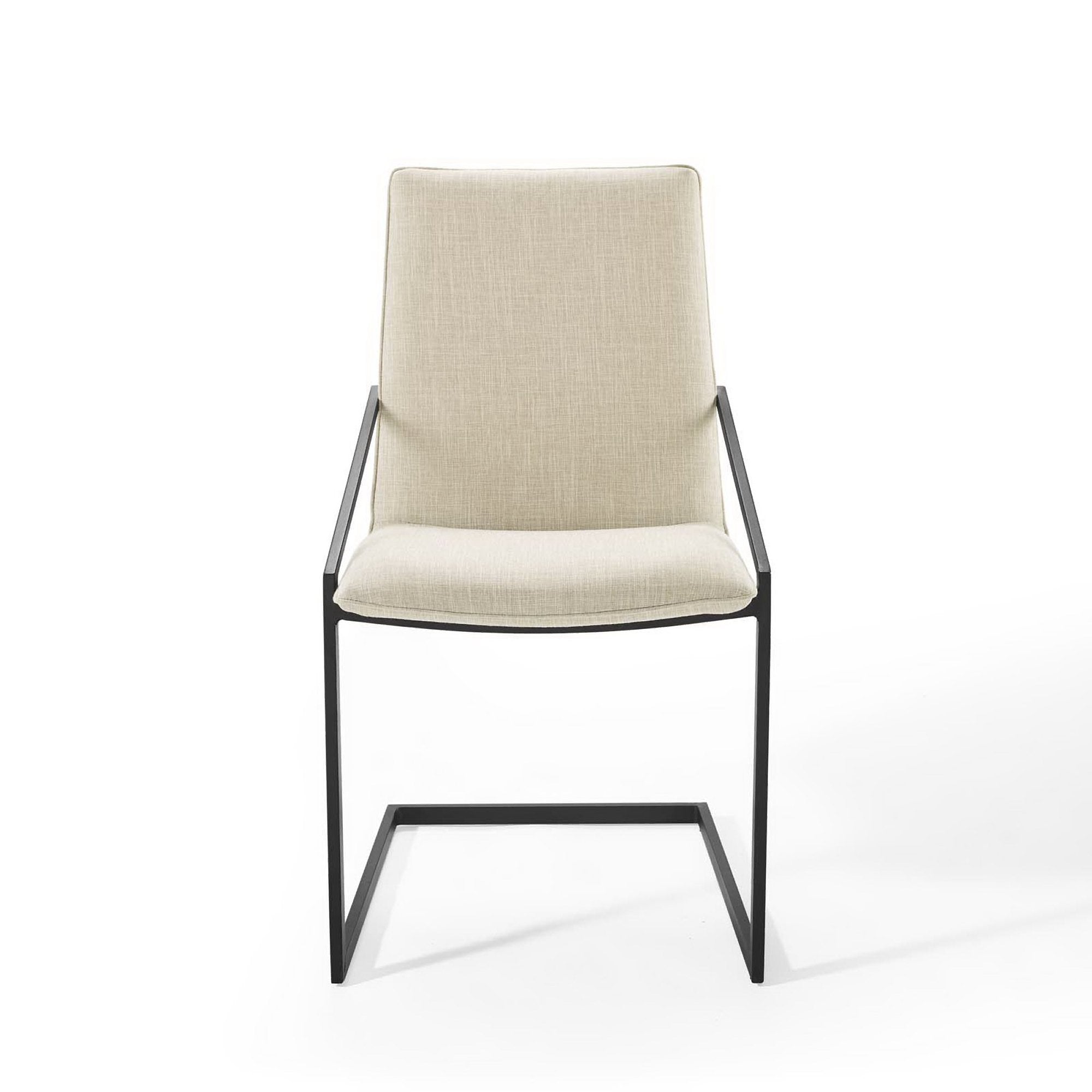 Modway Pitch Upholstered Fabric Dining Armchair