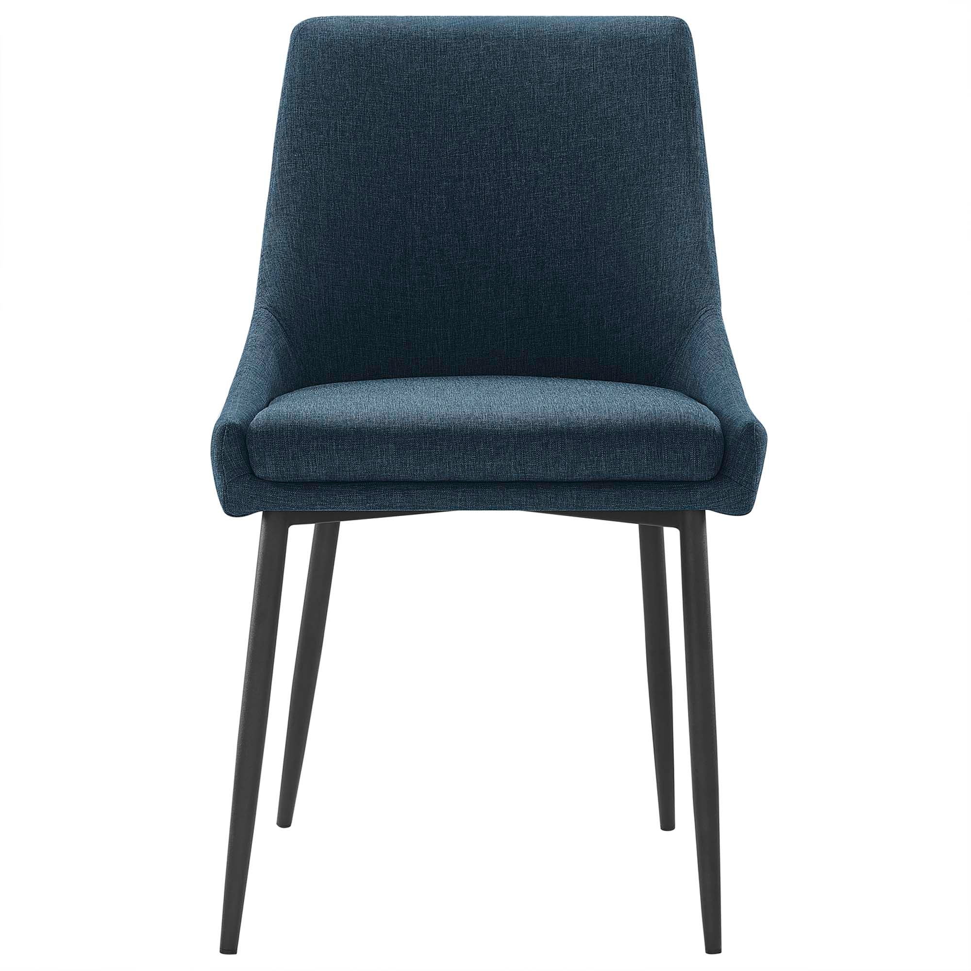 Modway Viscount Upholstered Fabric Dining Chairs Set of 2