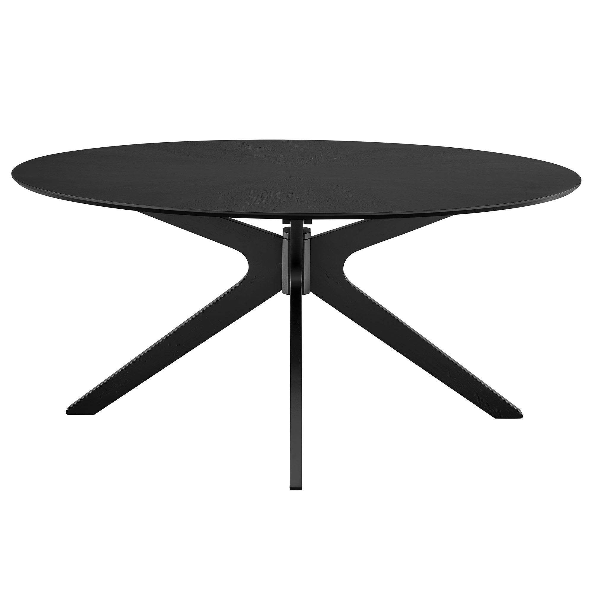 Modway Crossroads 63" Oval Wood Dining Table