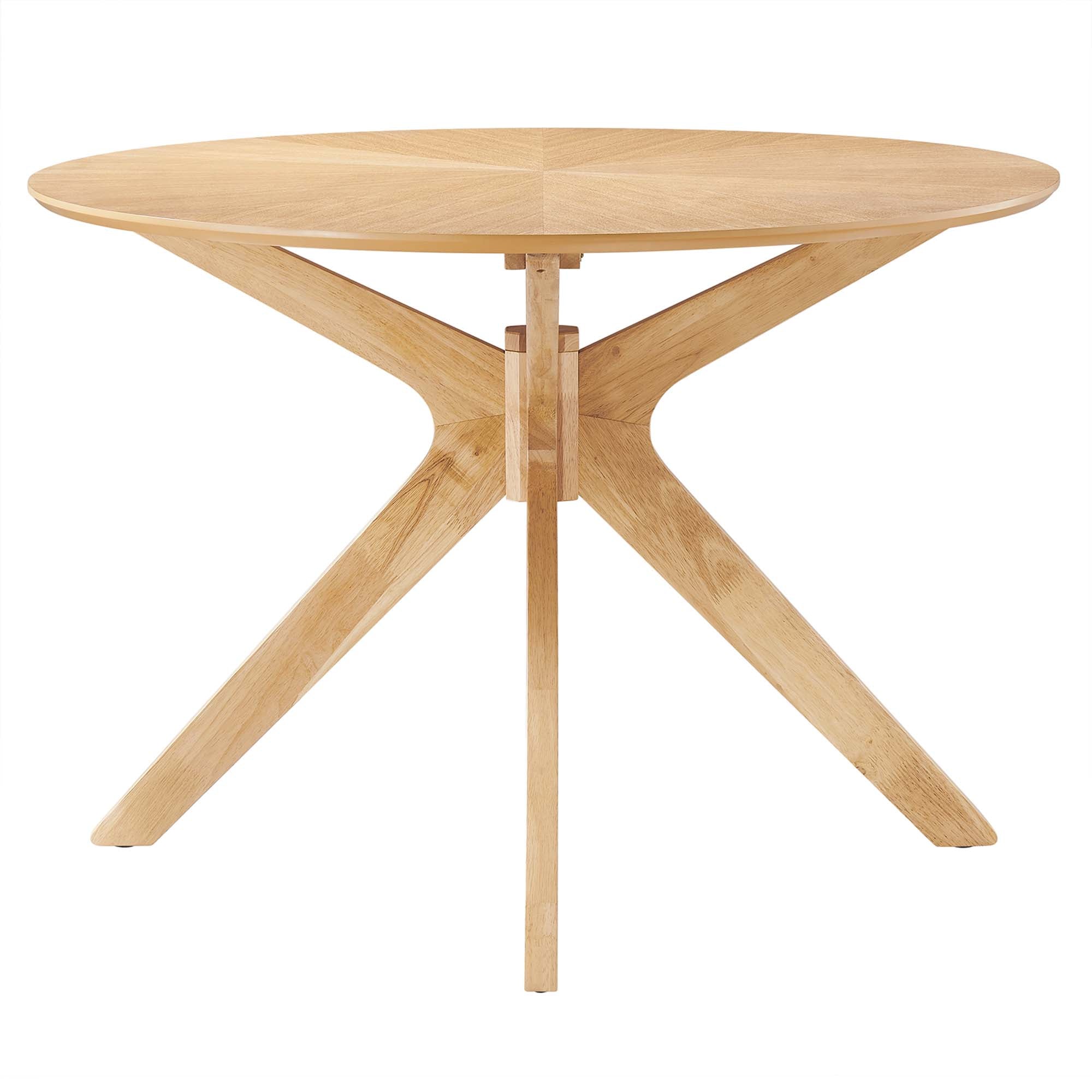 Modway Crossroads 63" Oval Wood Dining Table