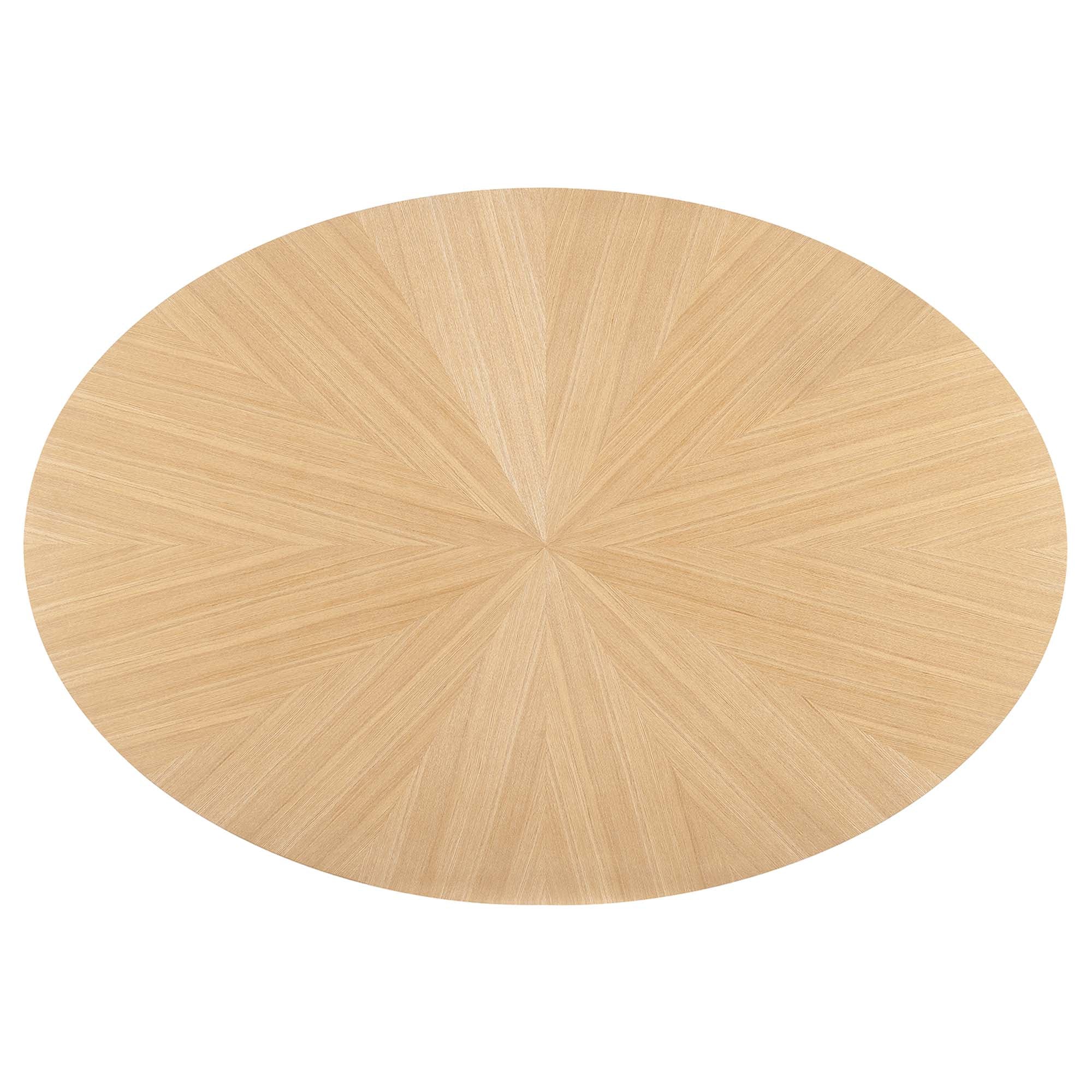 Modway Crossroads 63" Oval Wood Dining Table