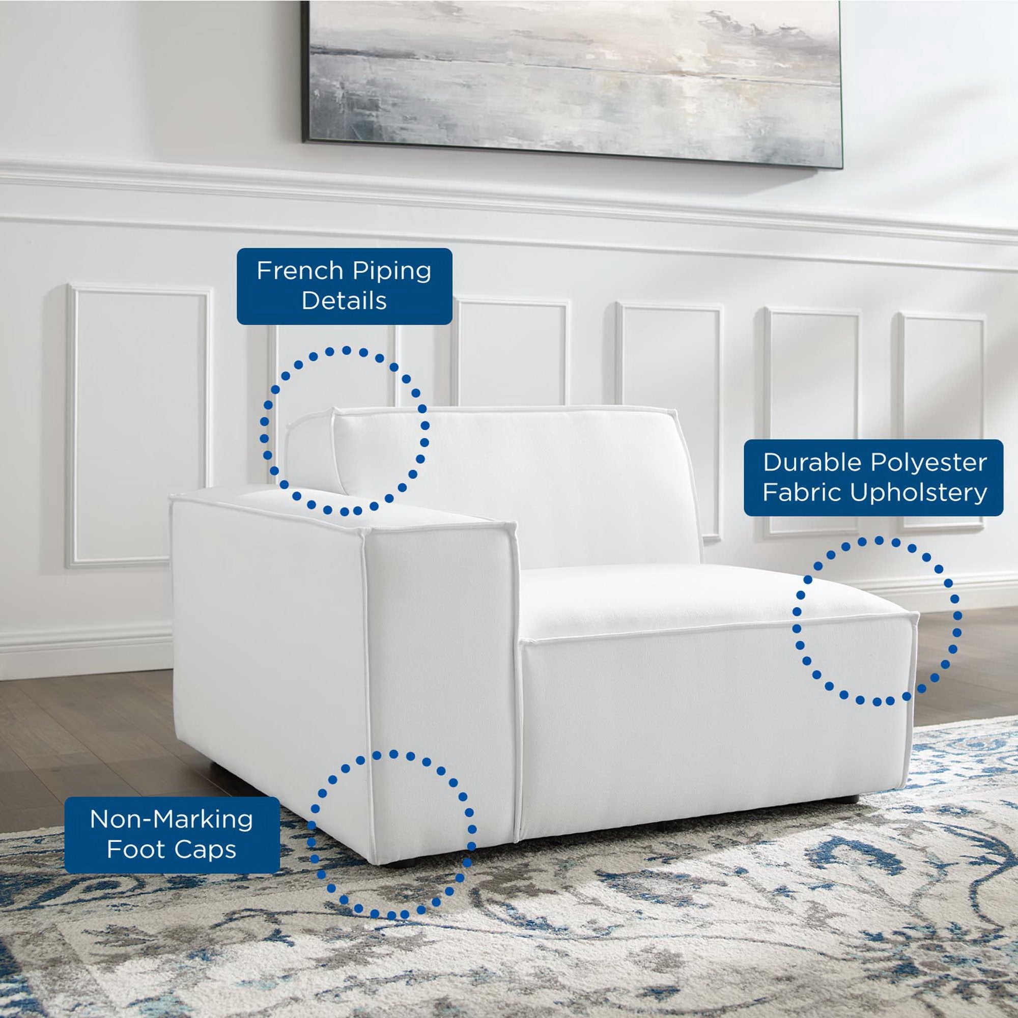 Modway Restore Left-Arm Sectional Sofa Chair