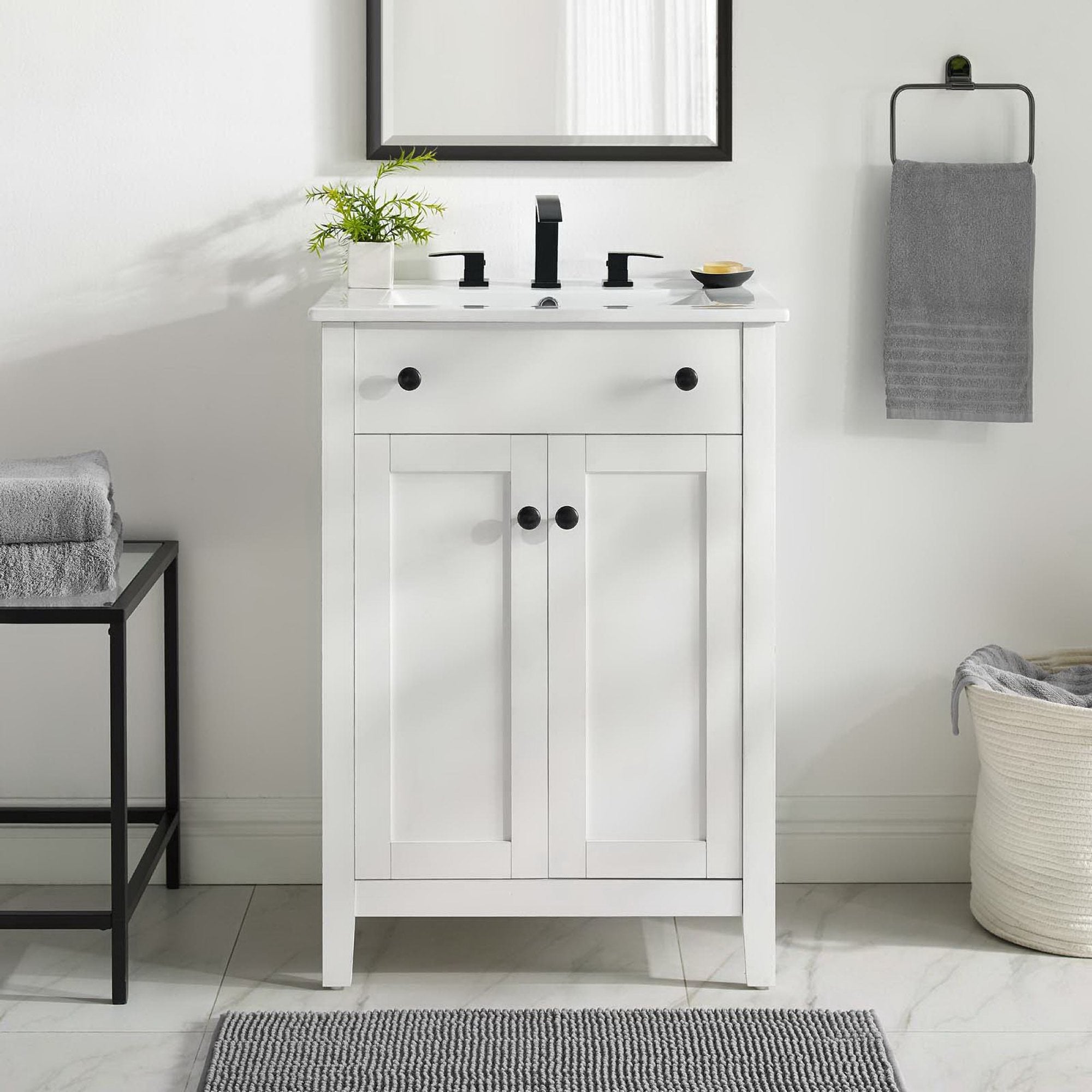 Modway Nantucket 24" Bathroom Vanity Cabinet (Sink Basin Not Included)