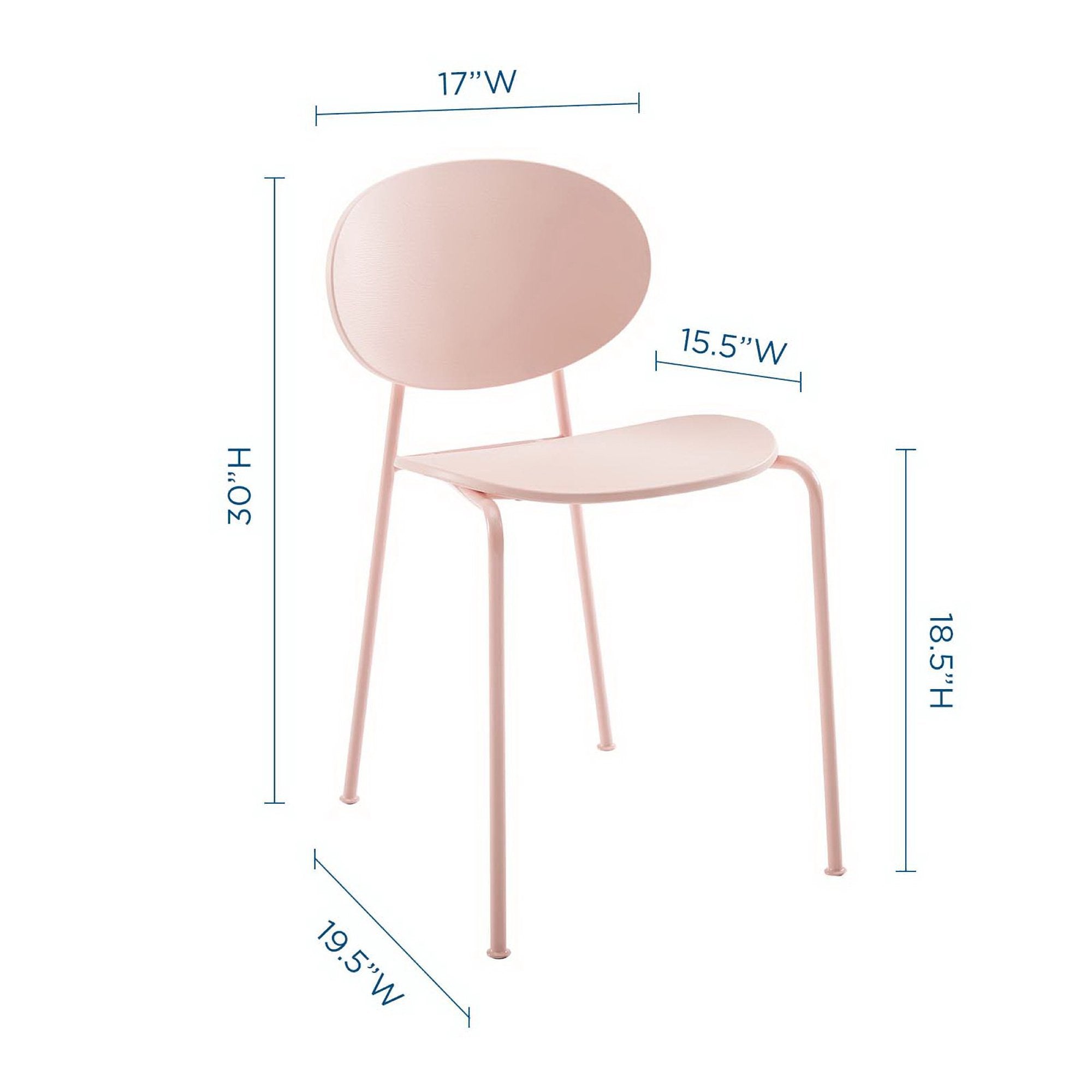 Modway Palette Dining Side Chair Set of 2